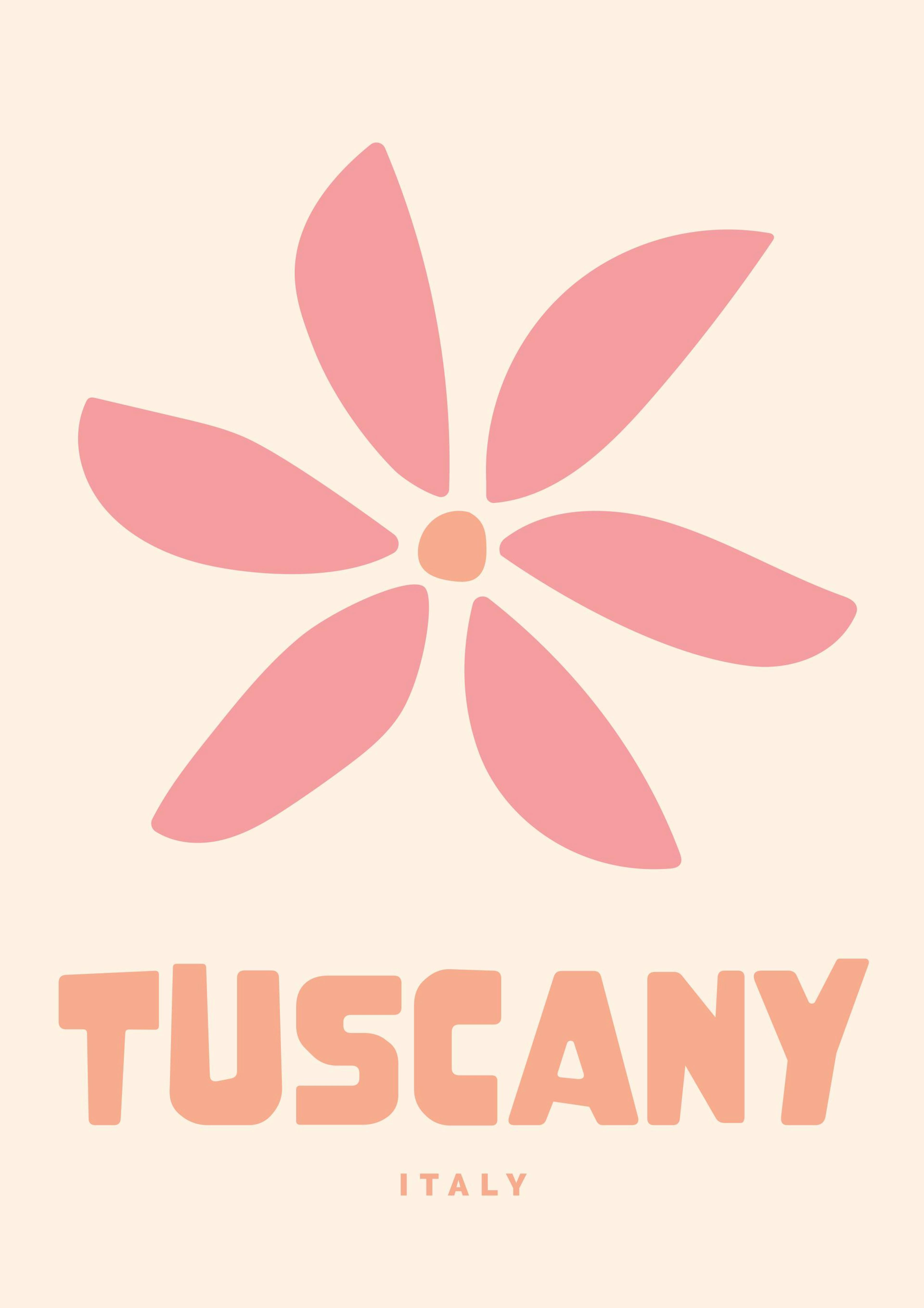 Graphic Tuscany Affiche 0