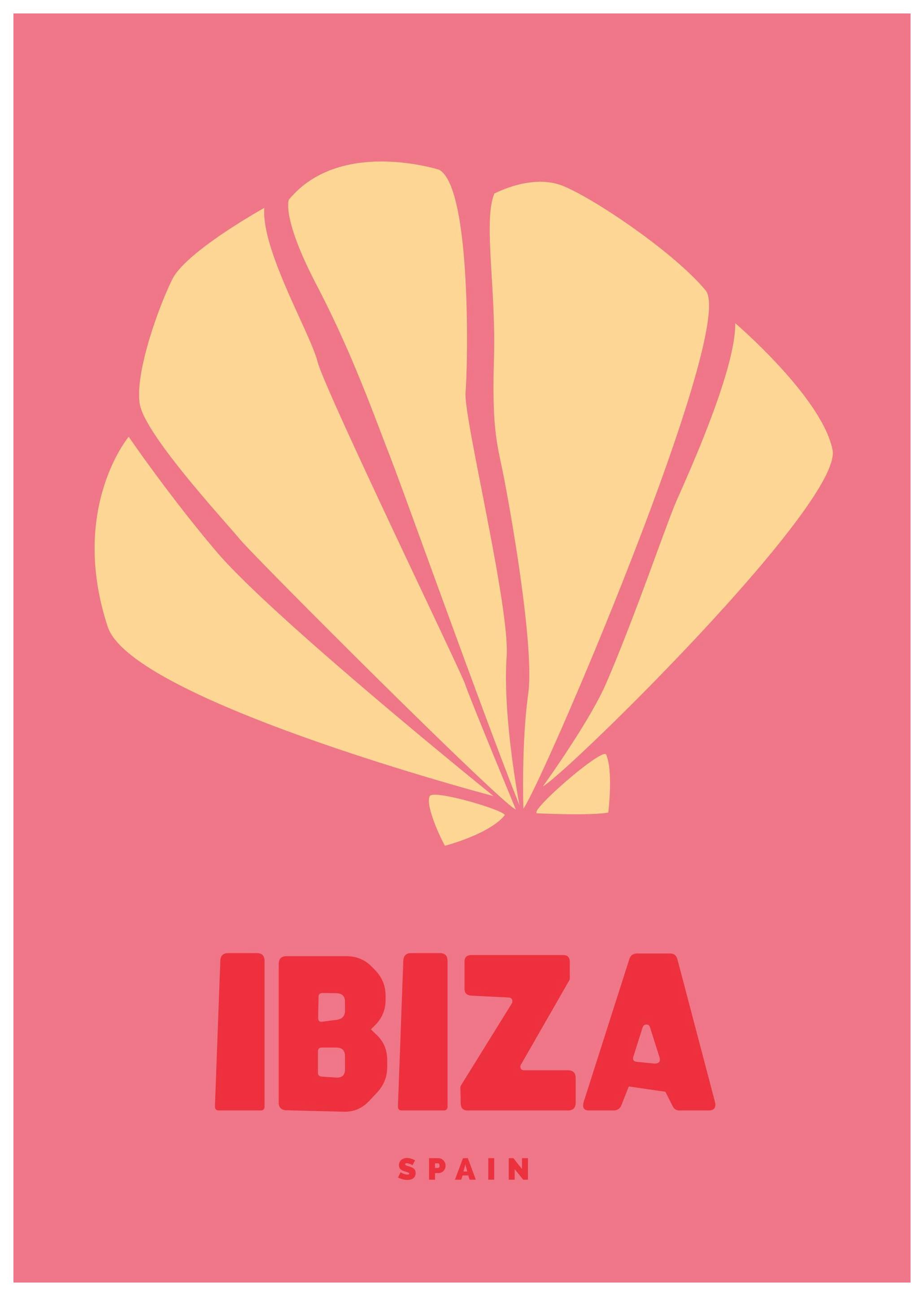 Graphic Ibiza Poster (50x70 cm)- Arte grafica e poster
