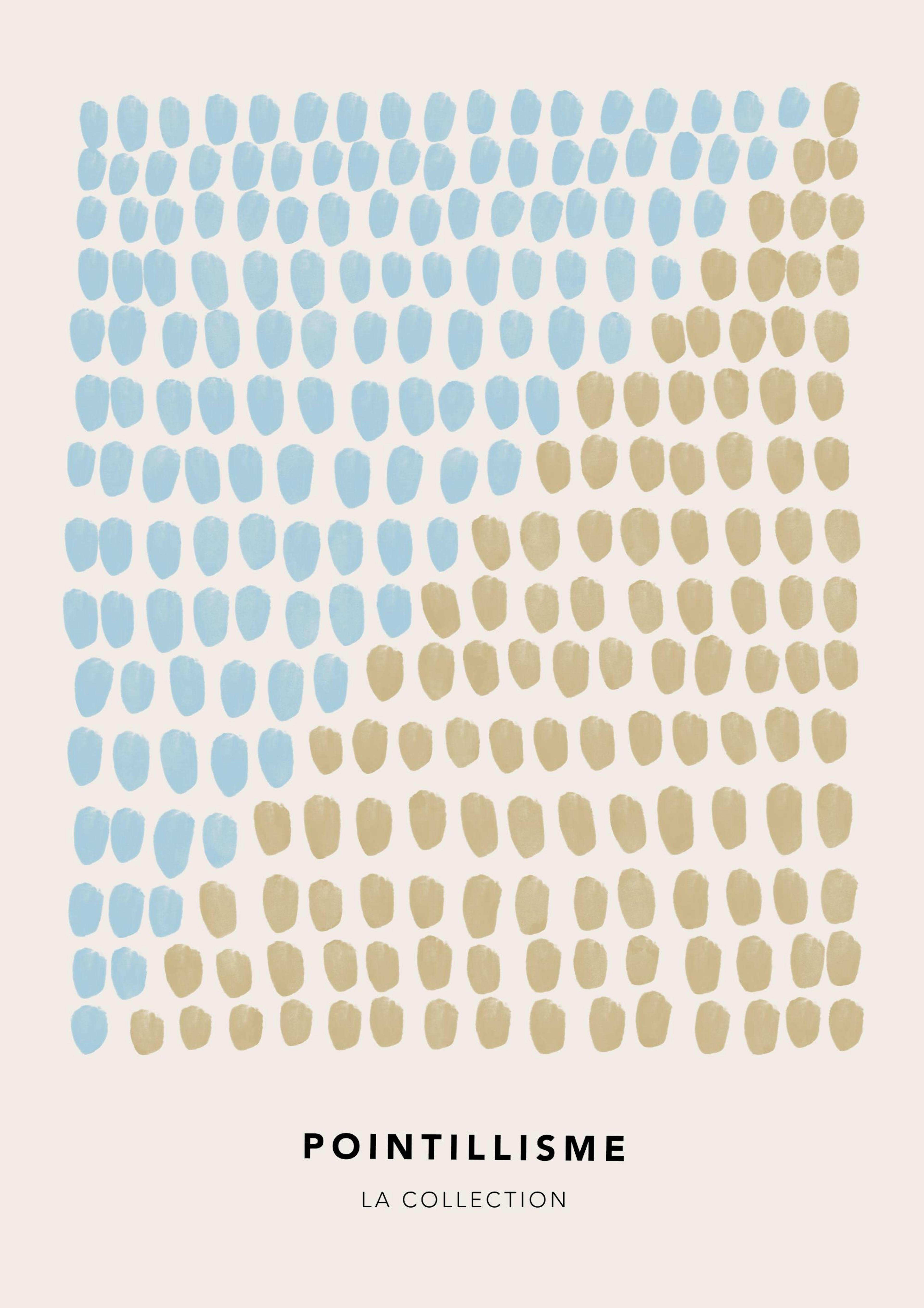 Dots in Blue No2 Poster 0