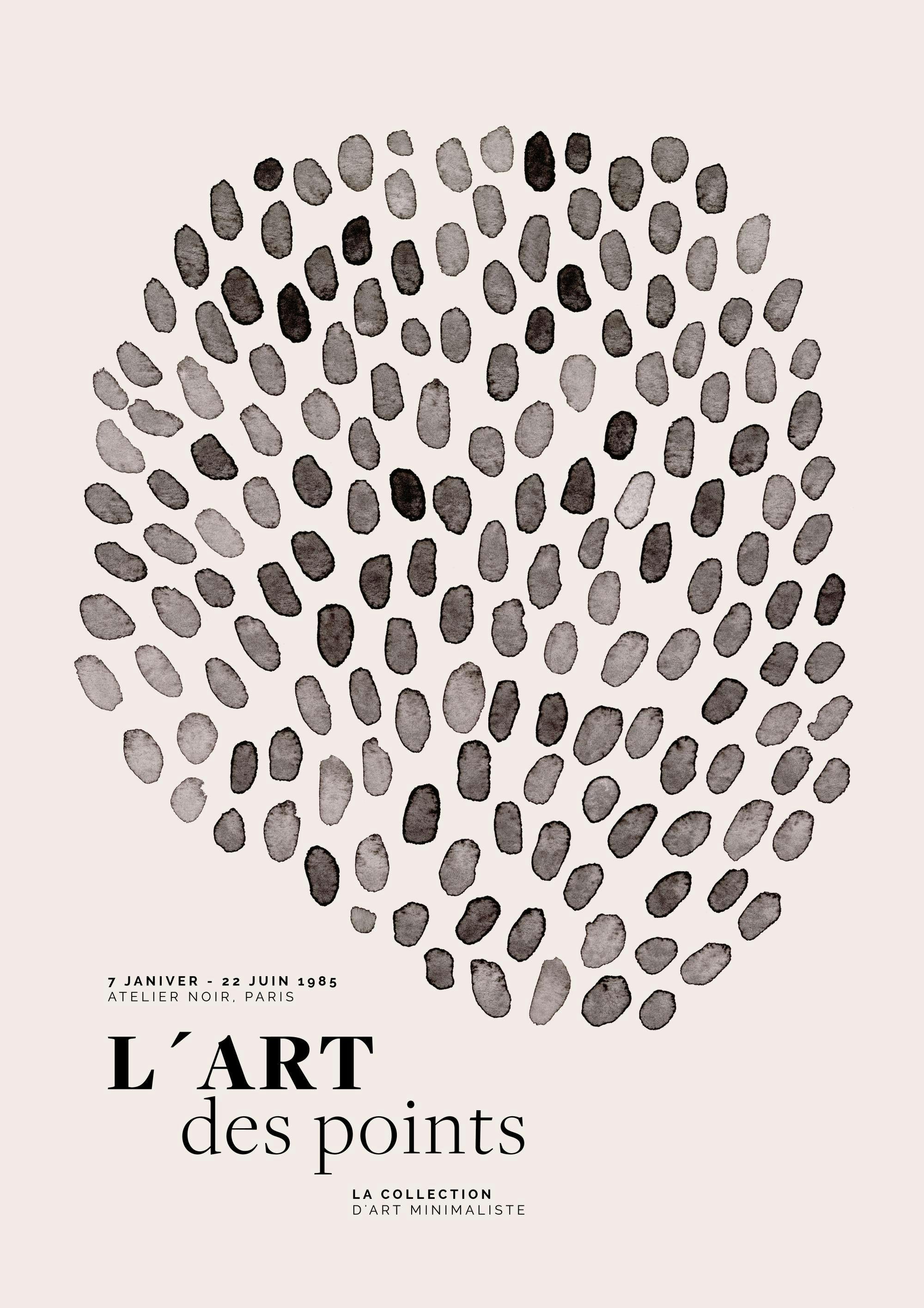 L’art des Points No1 Print 0
