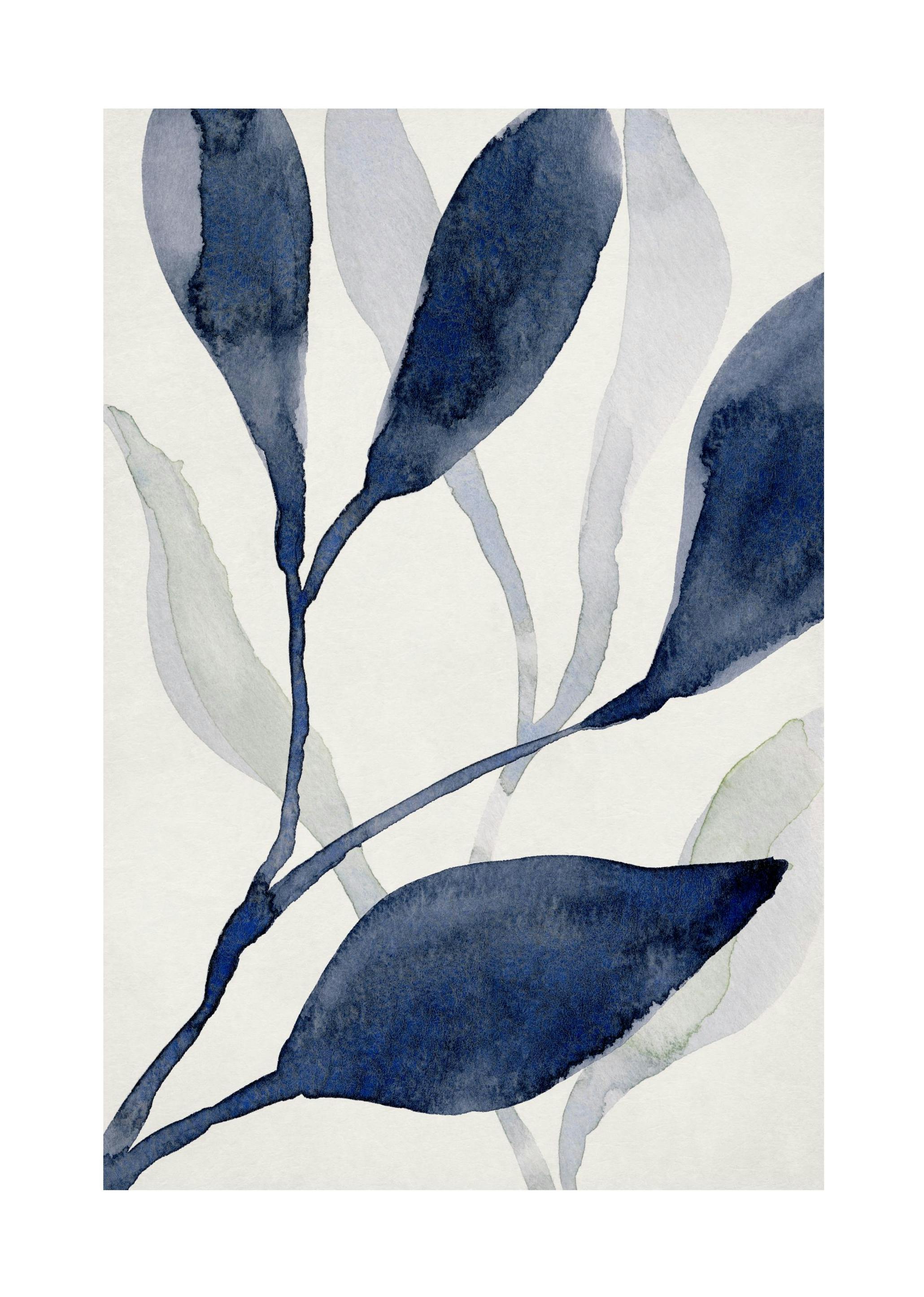 Aquatic Greenery No2 Plakat (70x100 cm)- Obrazy akwarelowe