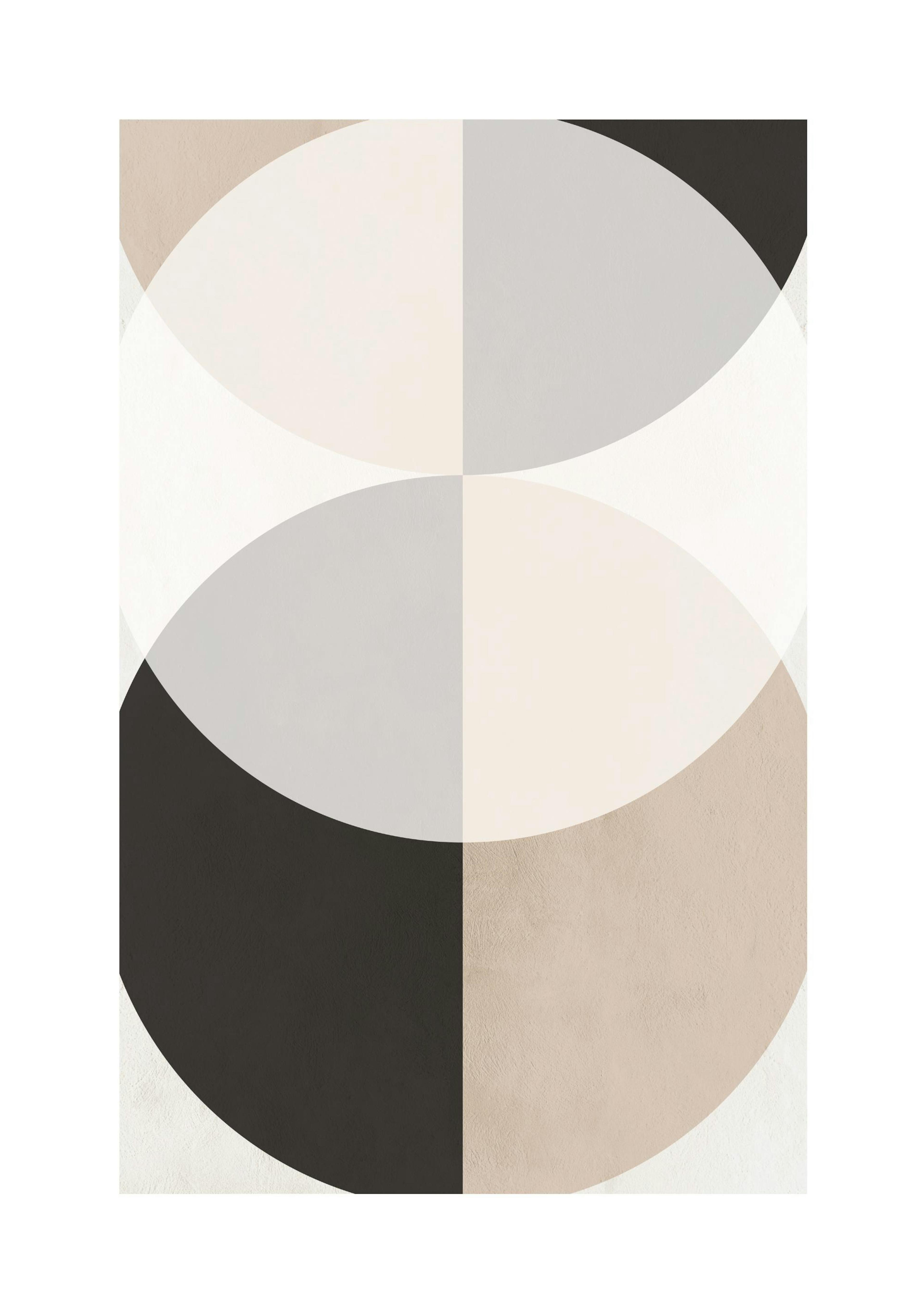 Rustic Circles Poster