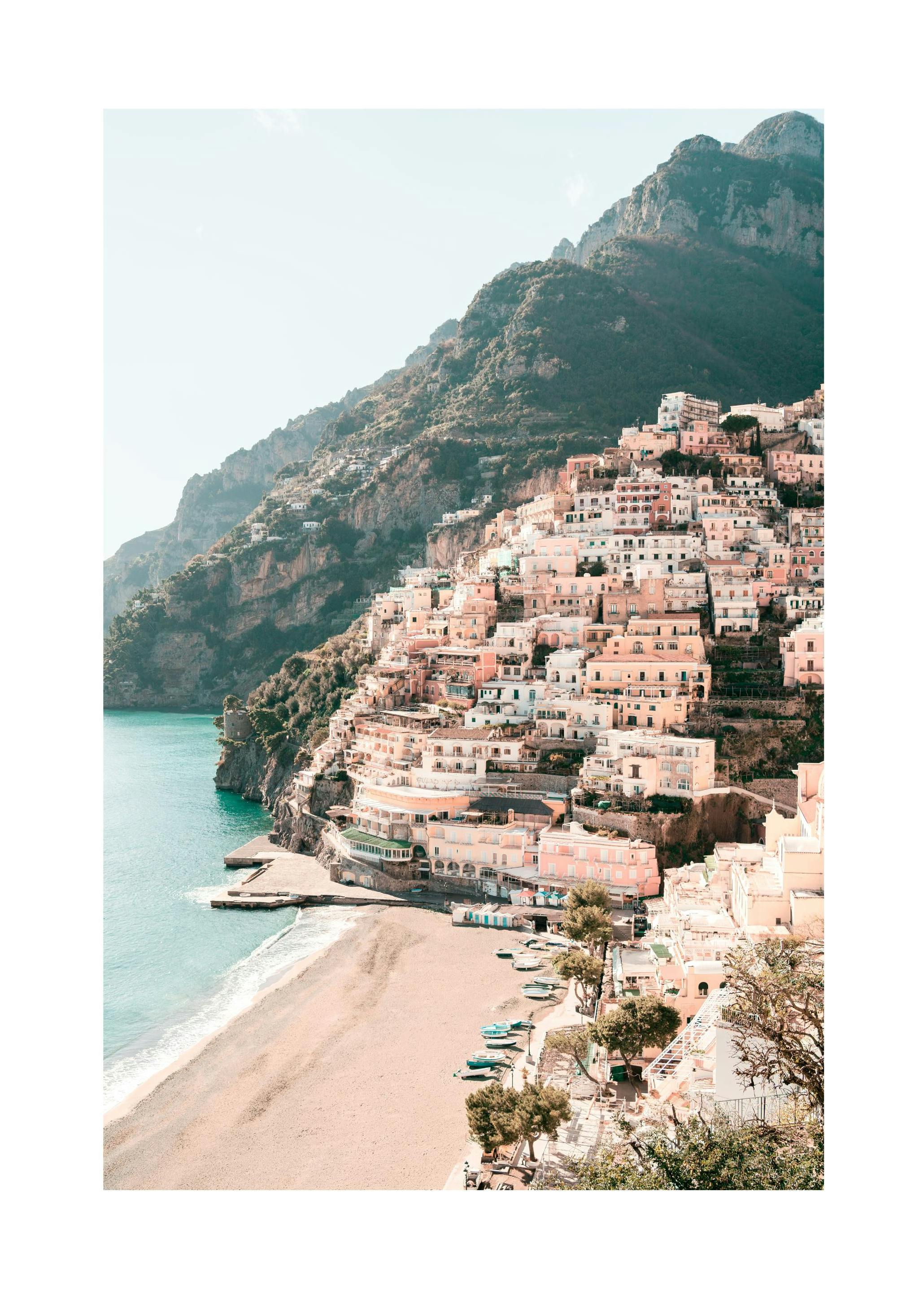 Positano View Poster (30x40 cm) - Poster