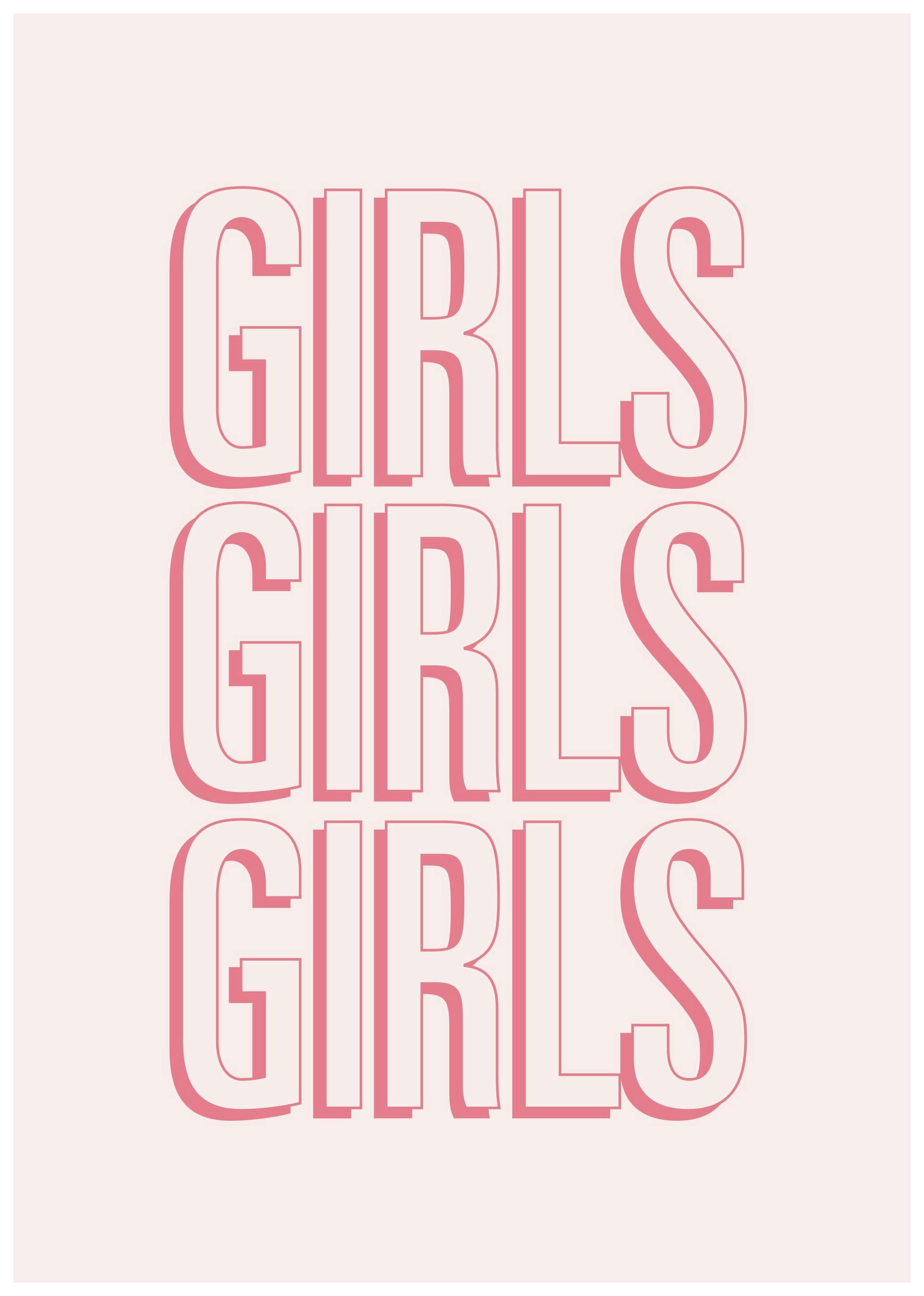 Girls Print (30x40 cm)