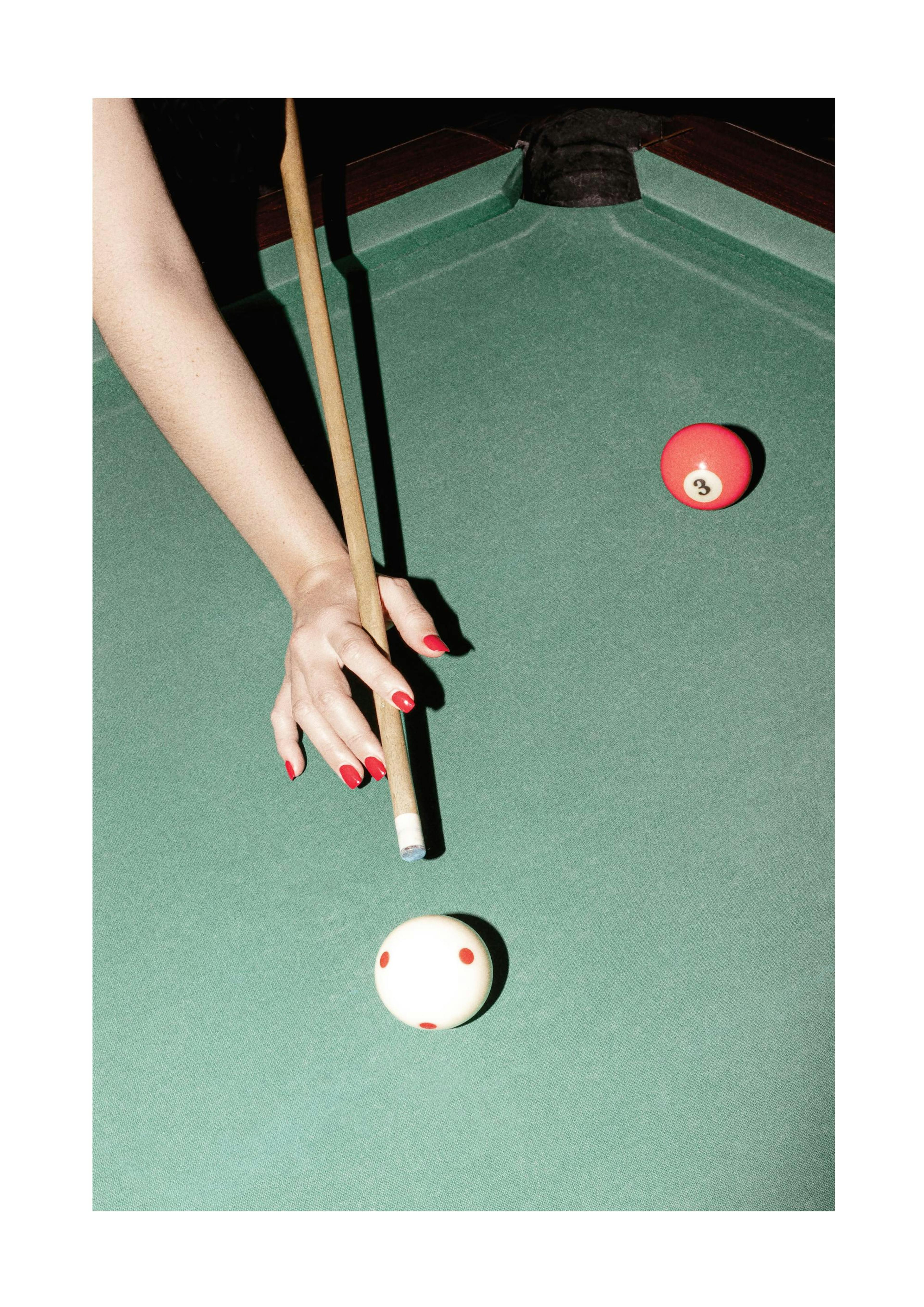 Playing Billiards Poster 0