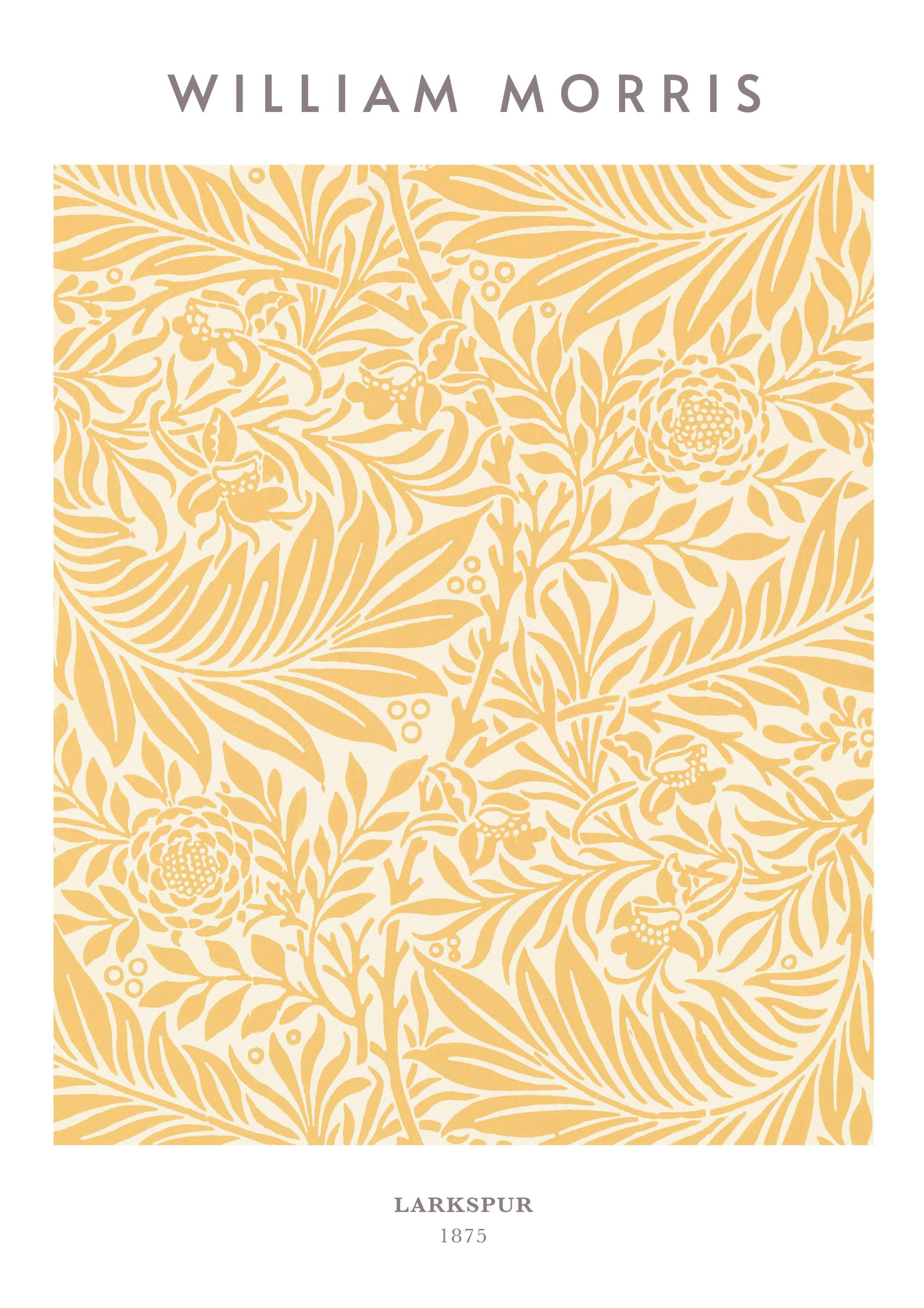 William Morris - Larkspur No3 Affiche 0