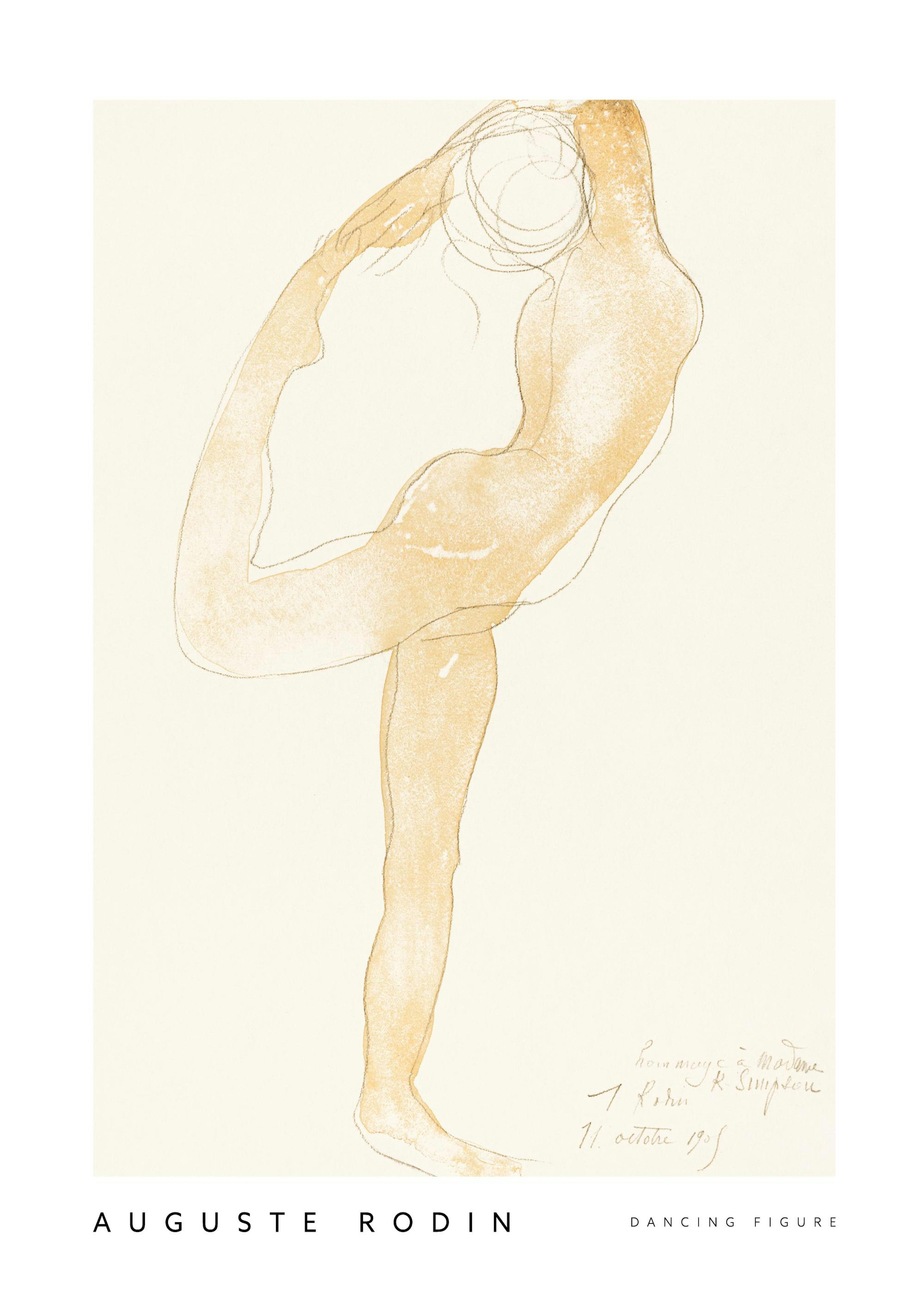 Auguste Rodin - Dancing Figure Poster 0