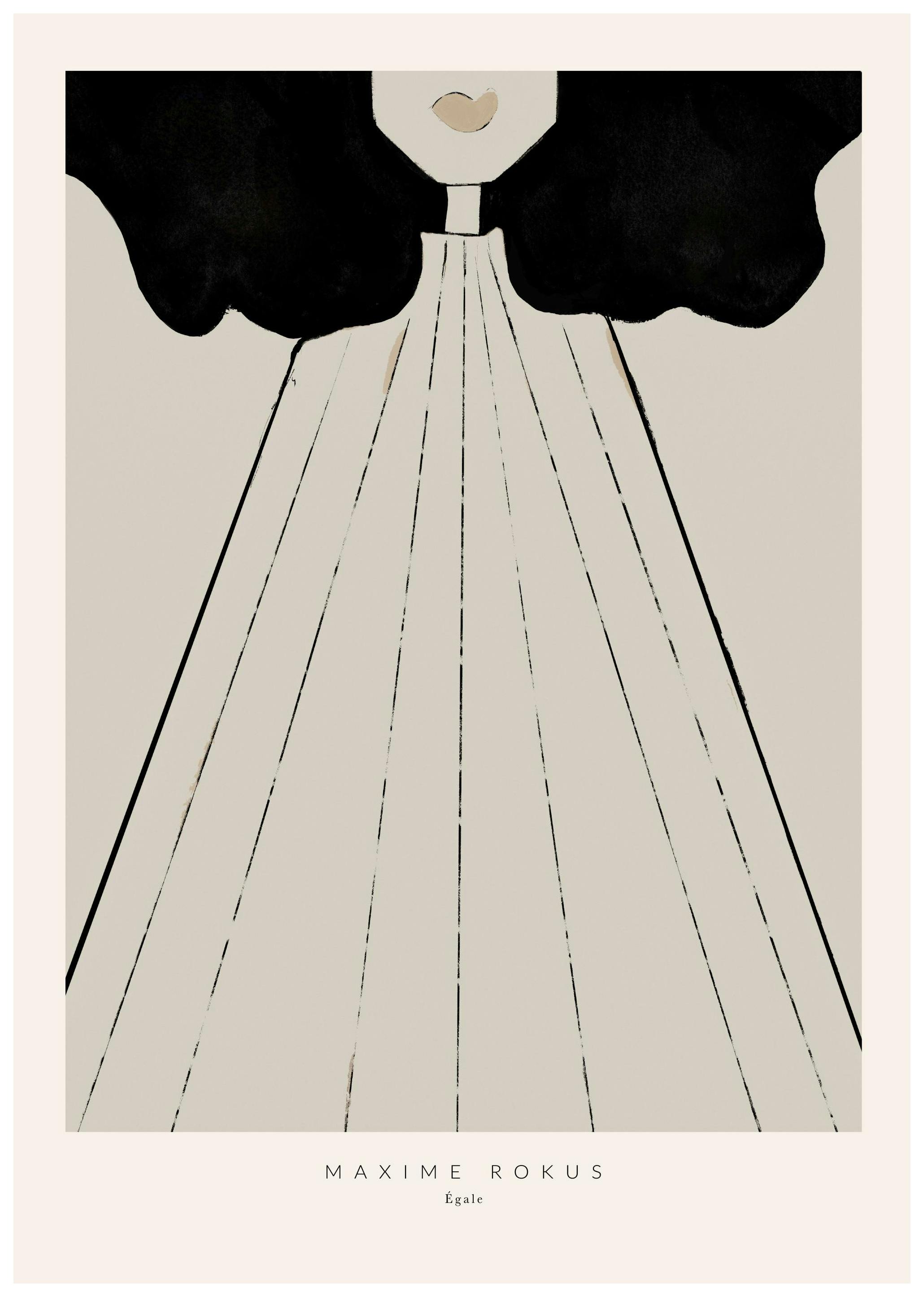Maxime Rokus - Égale Juliste (50x70 cm)  Maxime Rokus