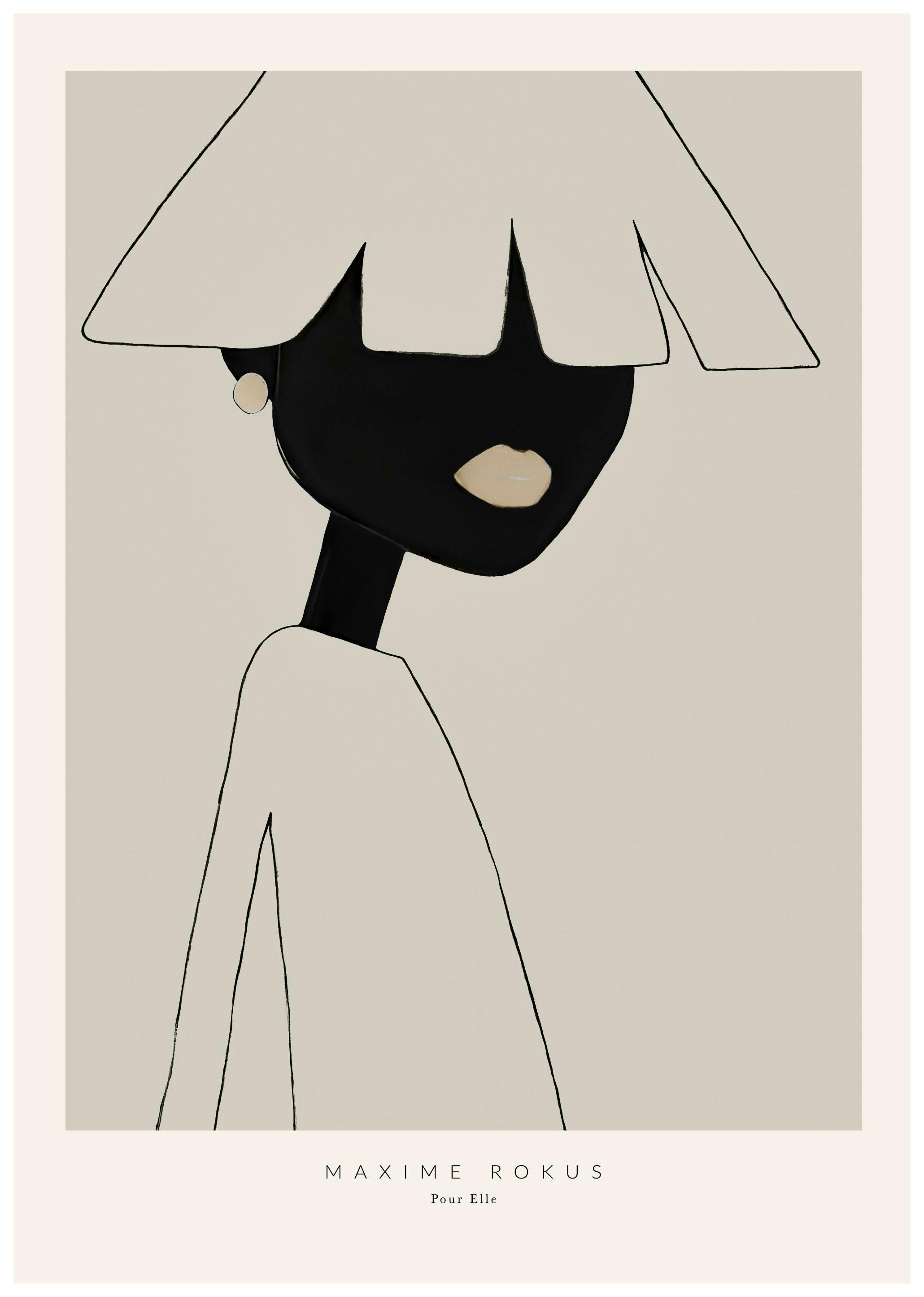 Maxime Rokus - Pour Elle Juliste (30x40 cm)  Maxime Rokus
