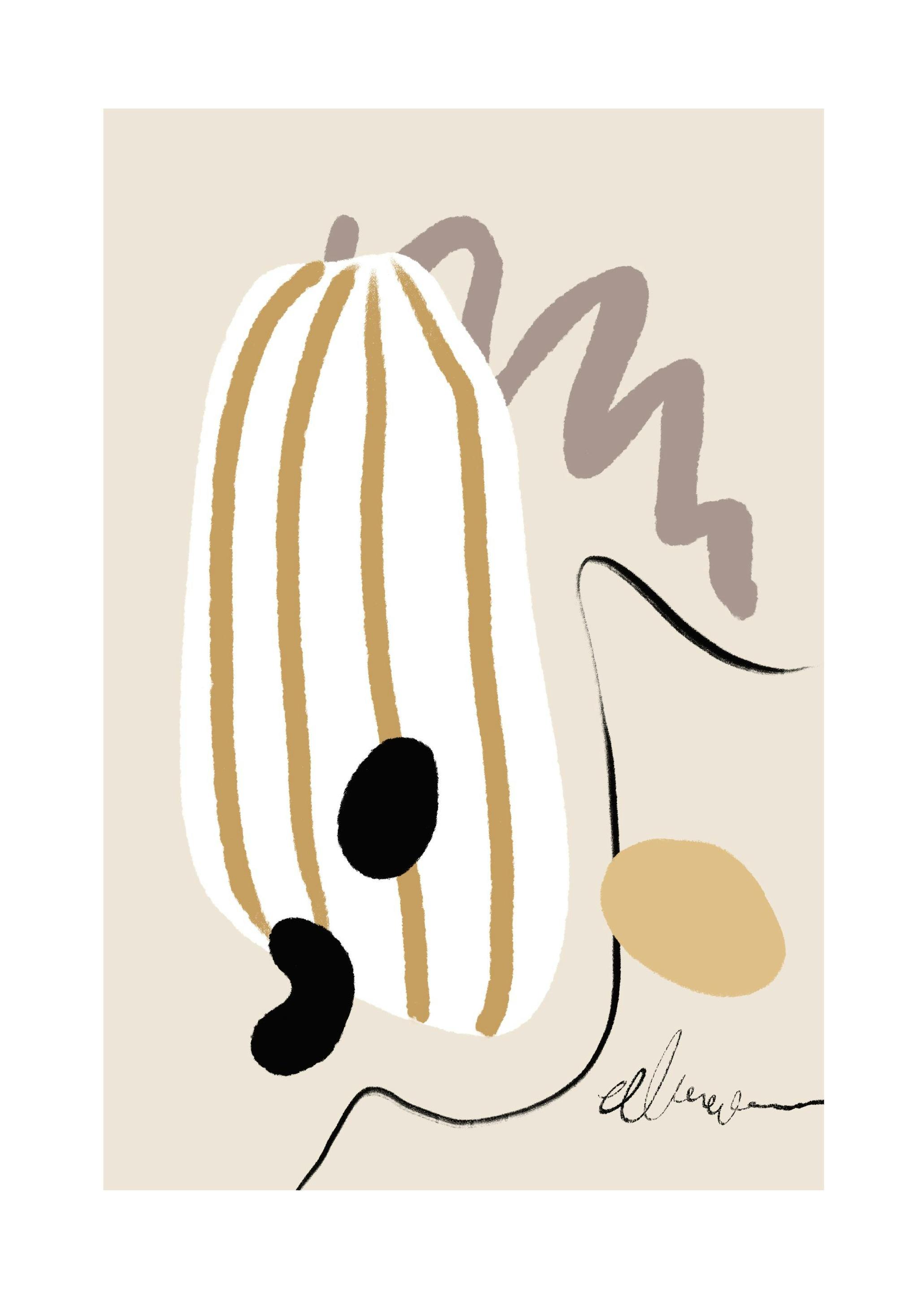 Prints - Abstract Still Life No1 Print (50x70 cm) - Abstract art prints