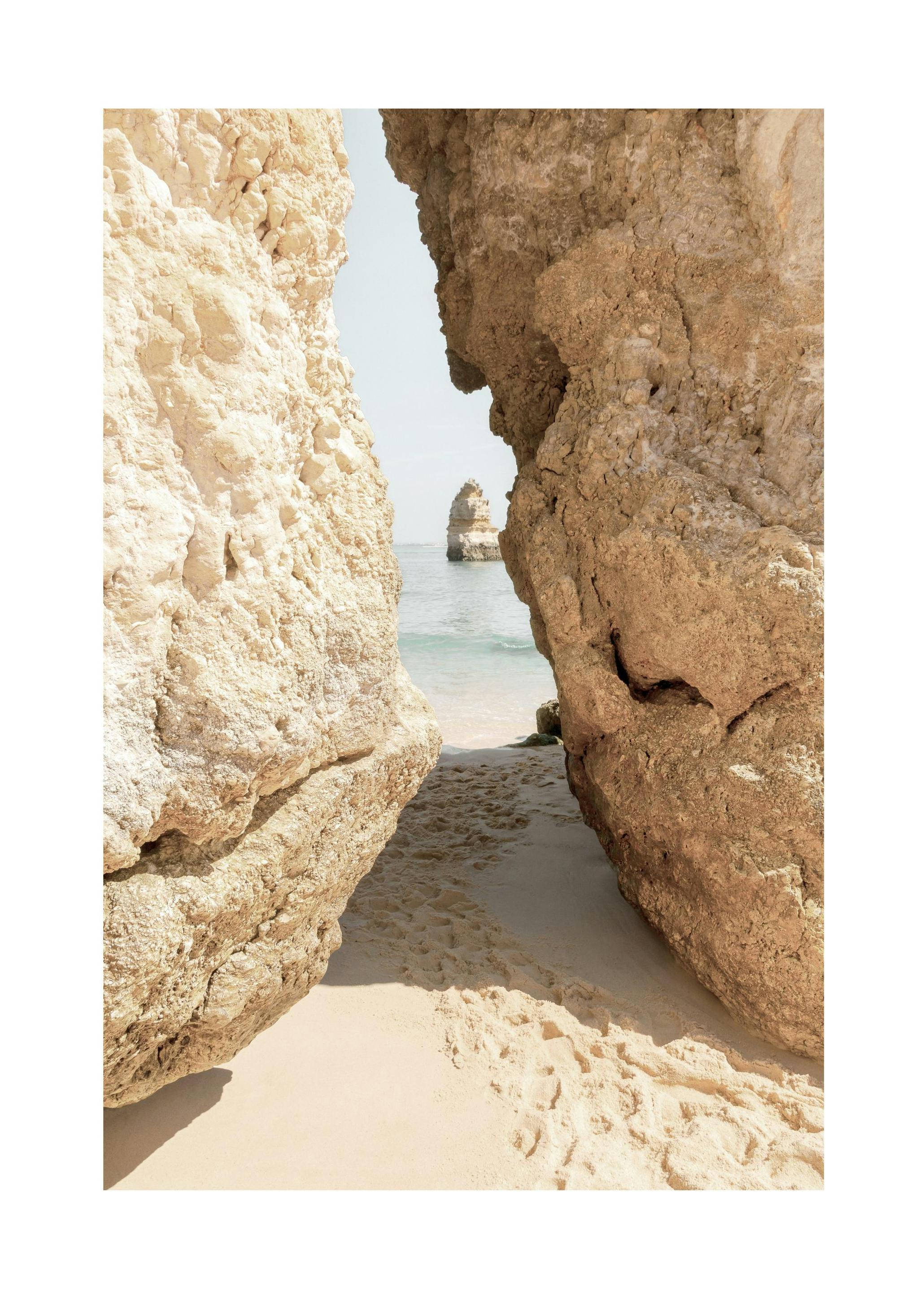 Prints - Algarve Cliffs Print (40x50 cm) - Beach prints