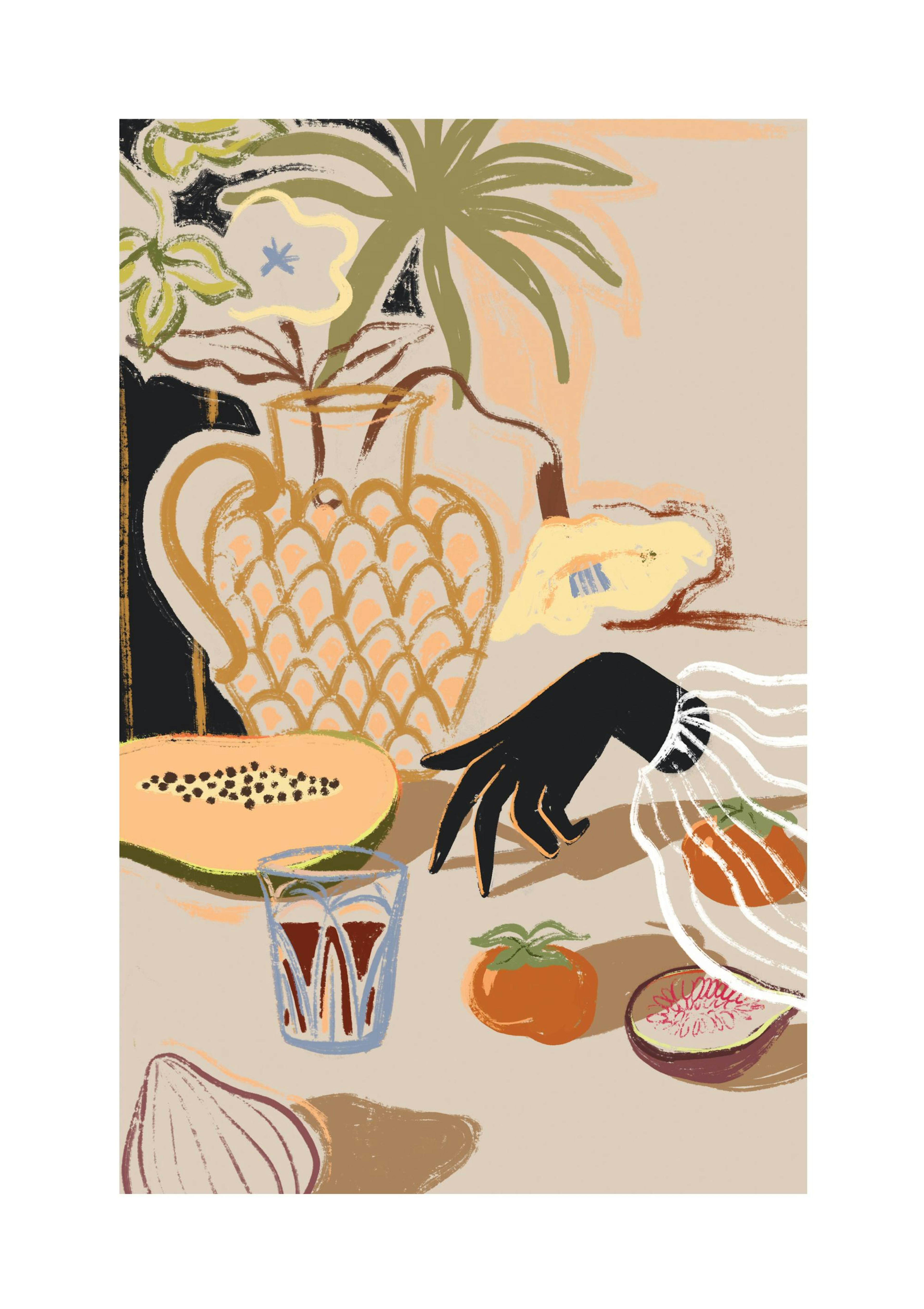 Arty Guava - Lay Hoon - Fruitful Spread Poster