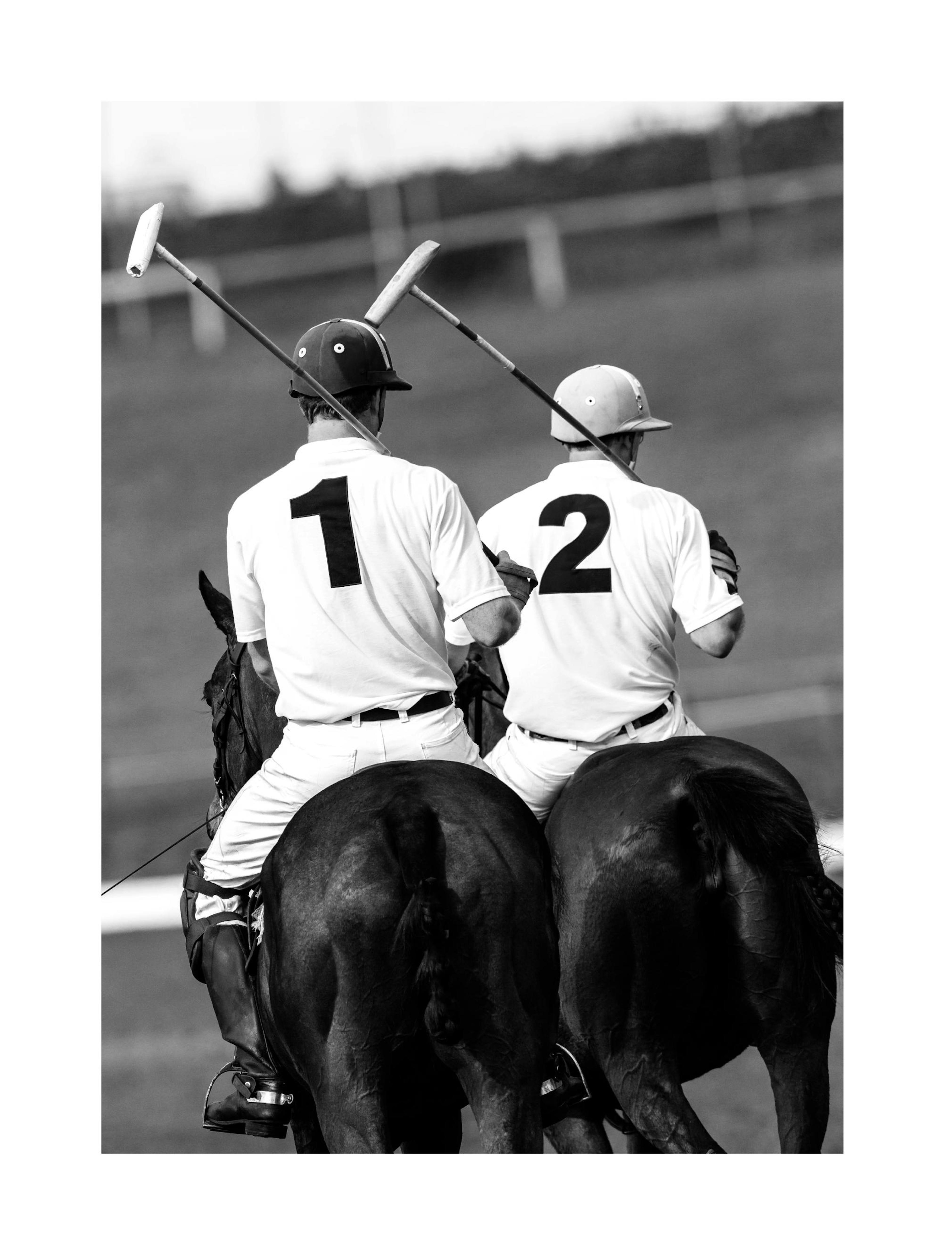 Polo Players Print