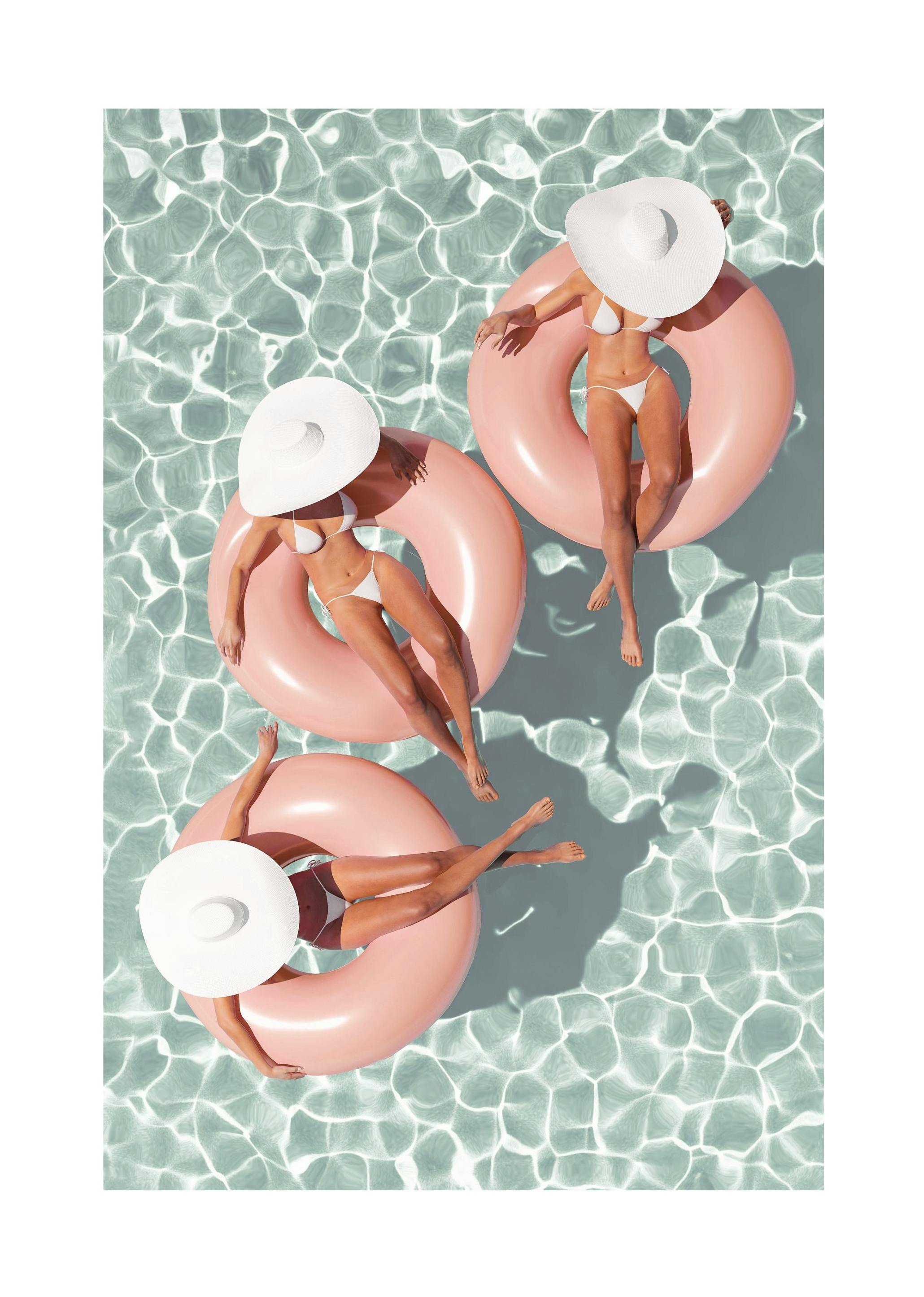 Pool Day Affiche (50x70 cm) - Photographies
