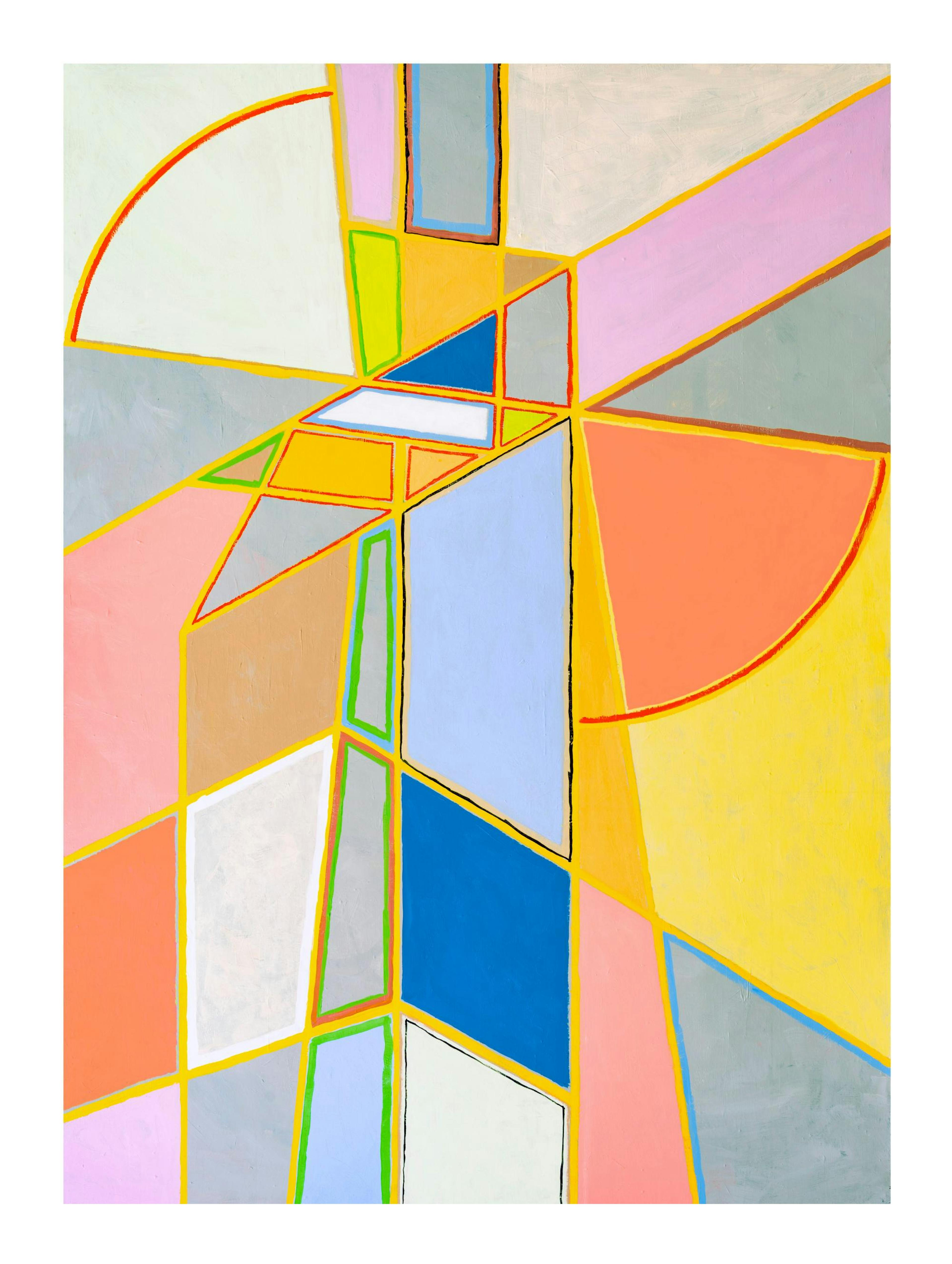 Color Block Painting No1 포스터