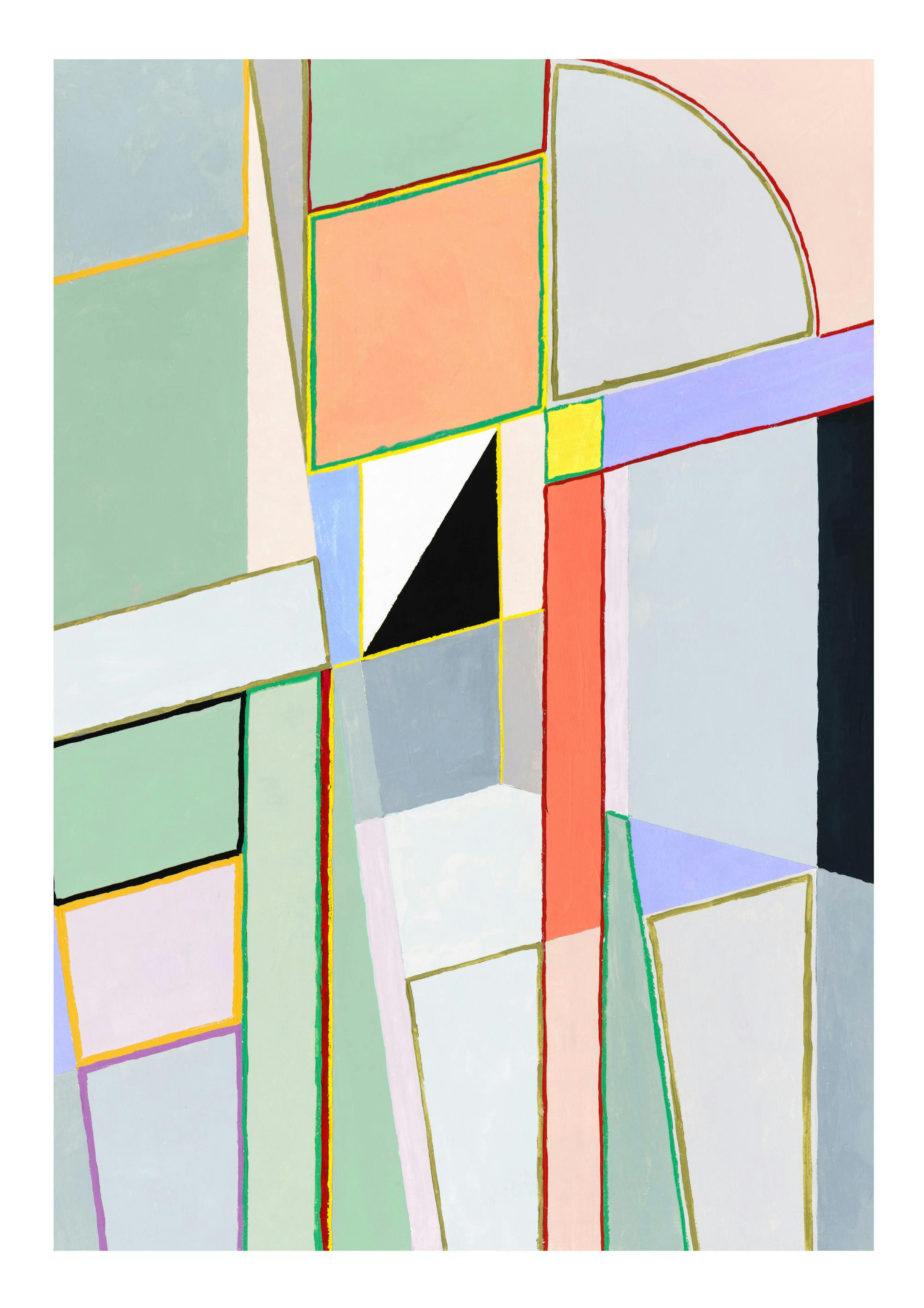 Color Block Painting No2 Print 0