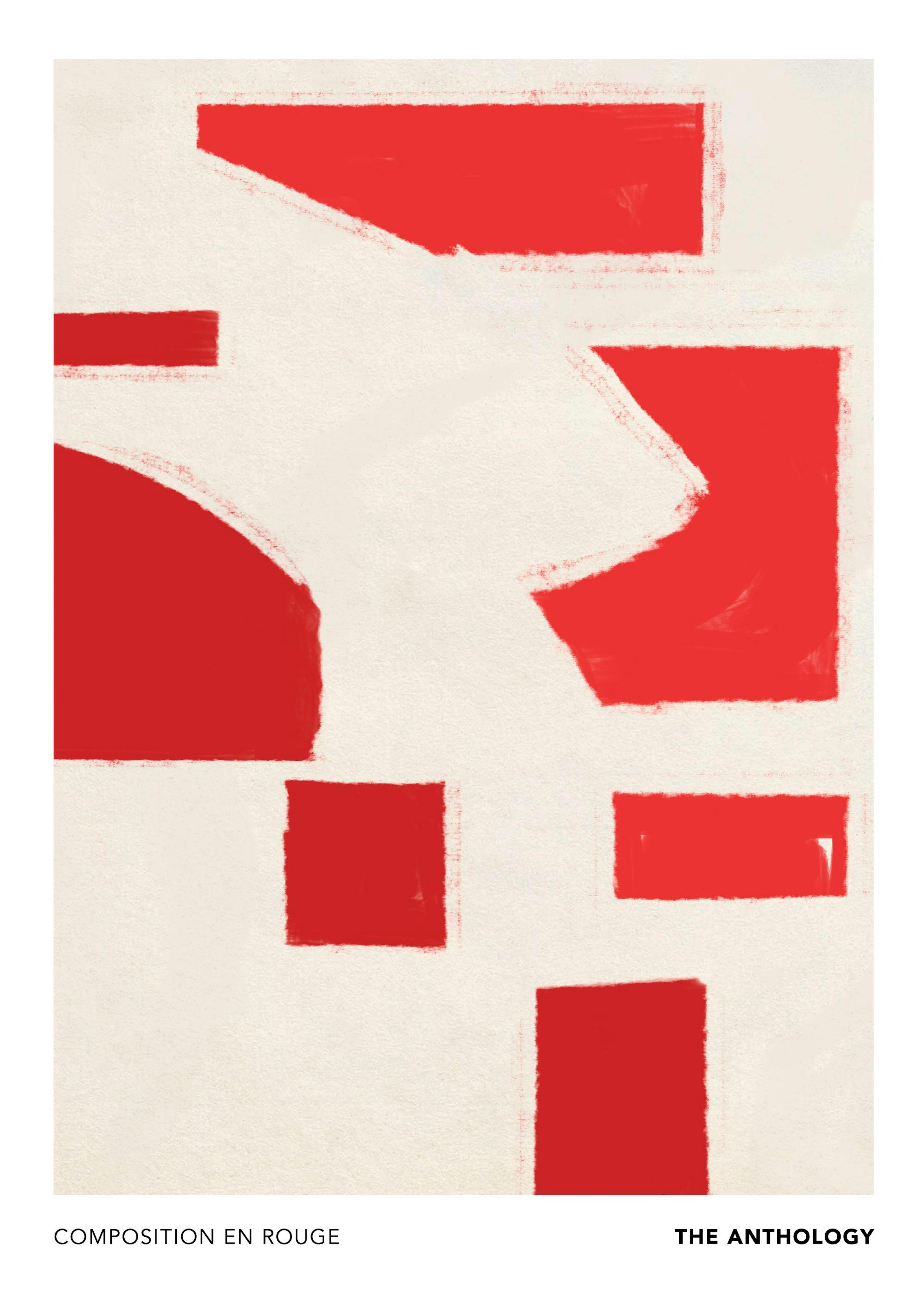 En Rouge No1 Affiche 0