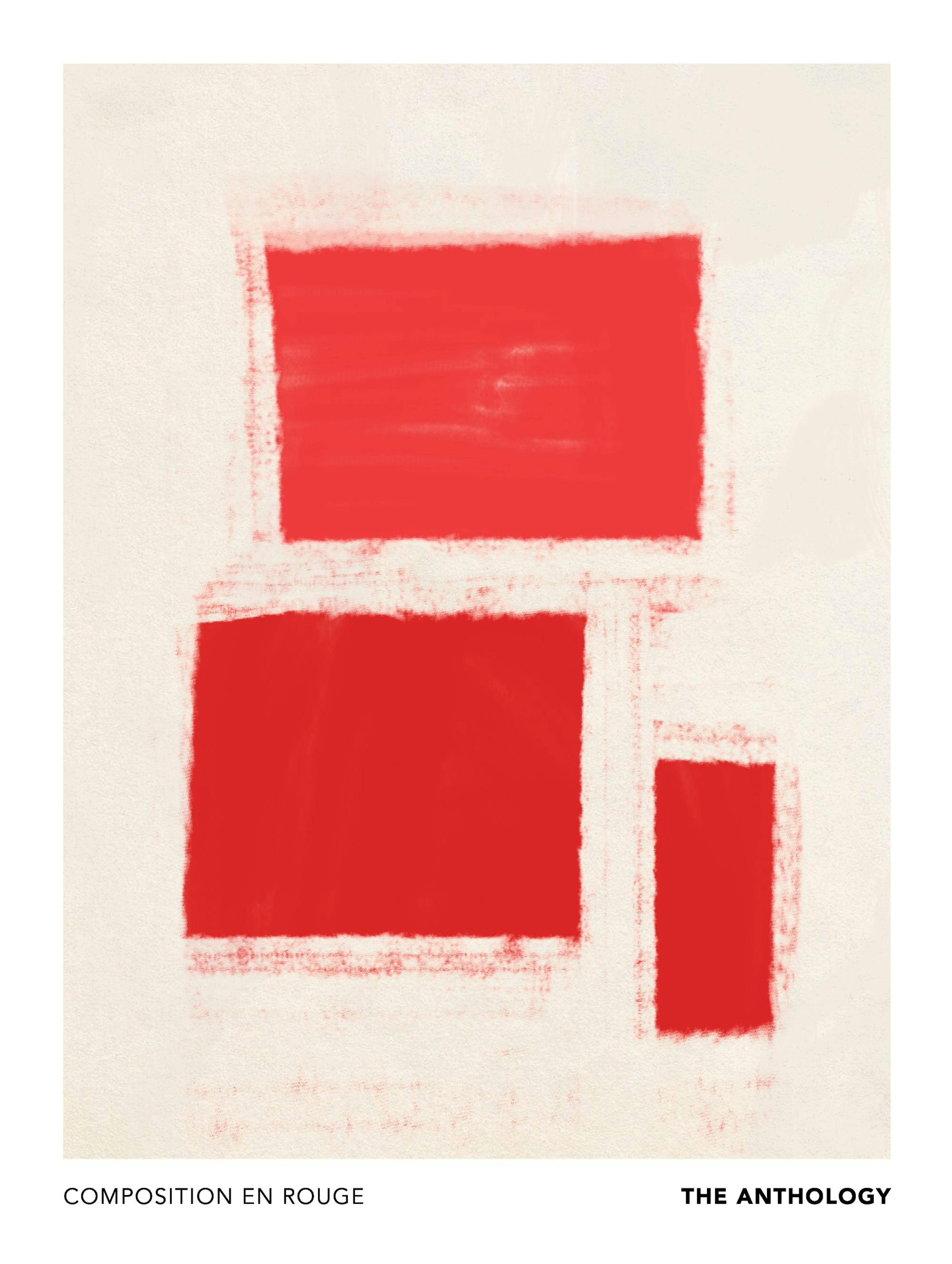 En Rouge No2 Poster