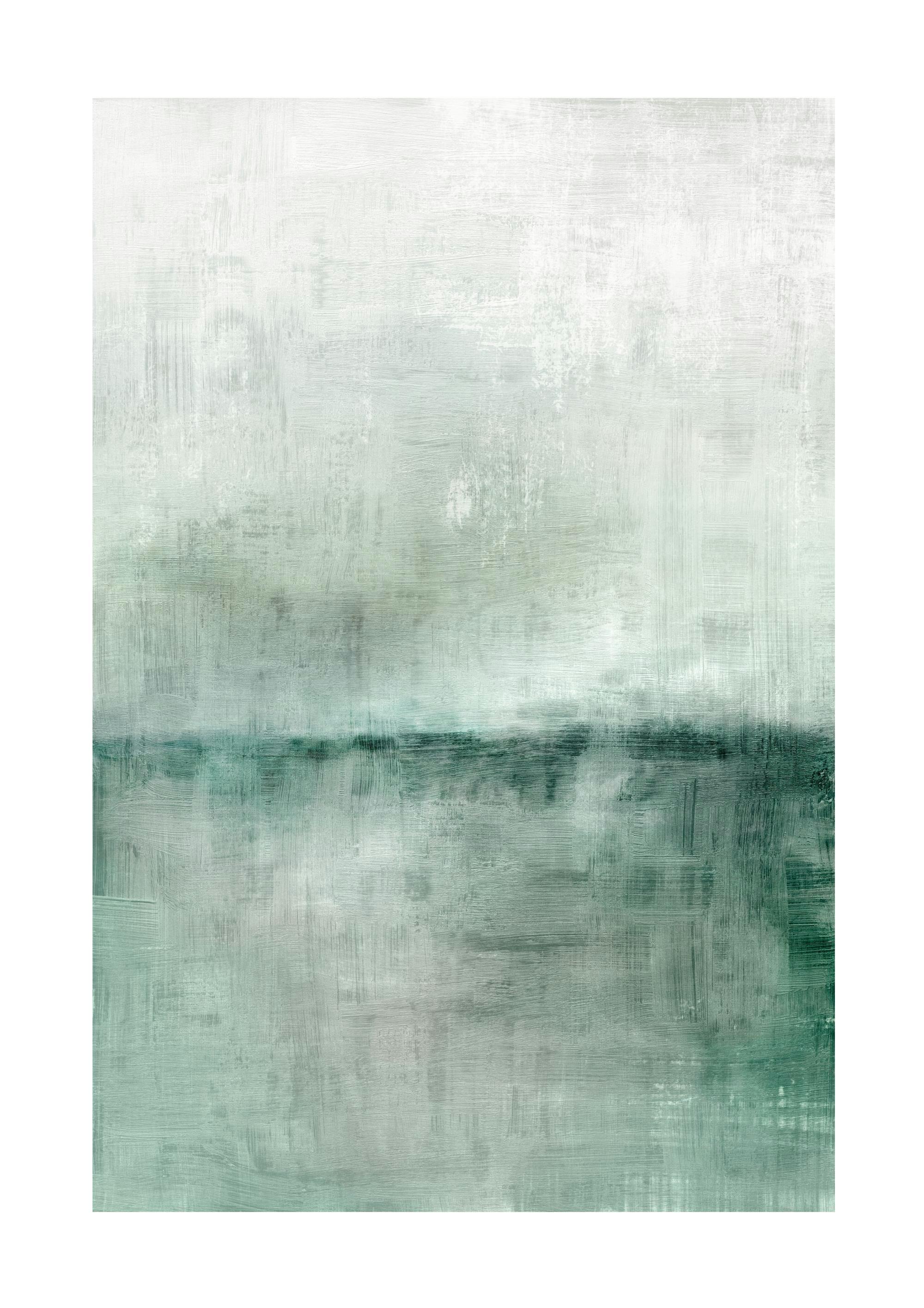 Abstract Scenery Green No1 Poster 0