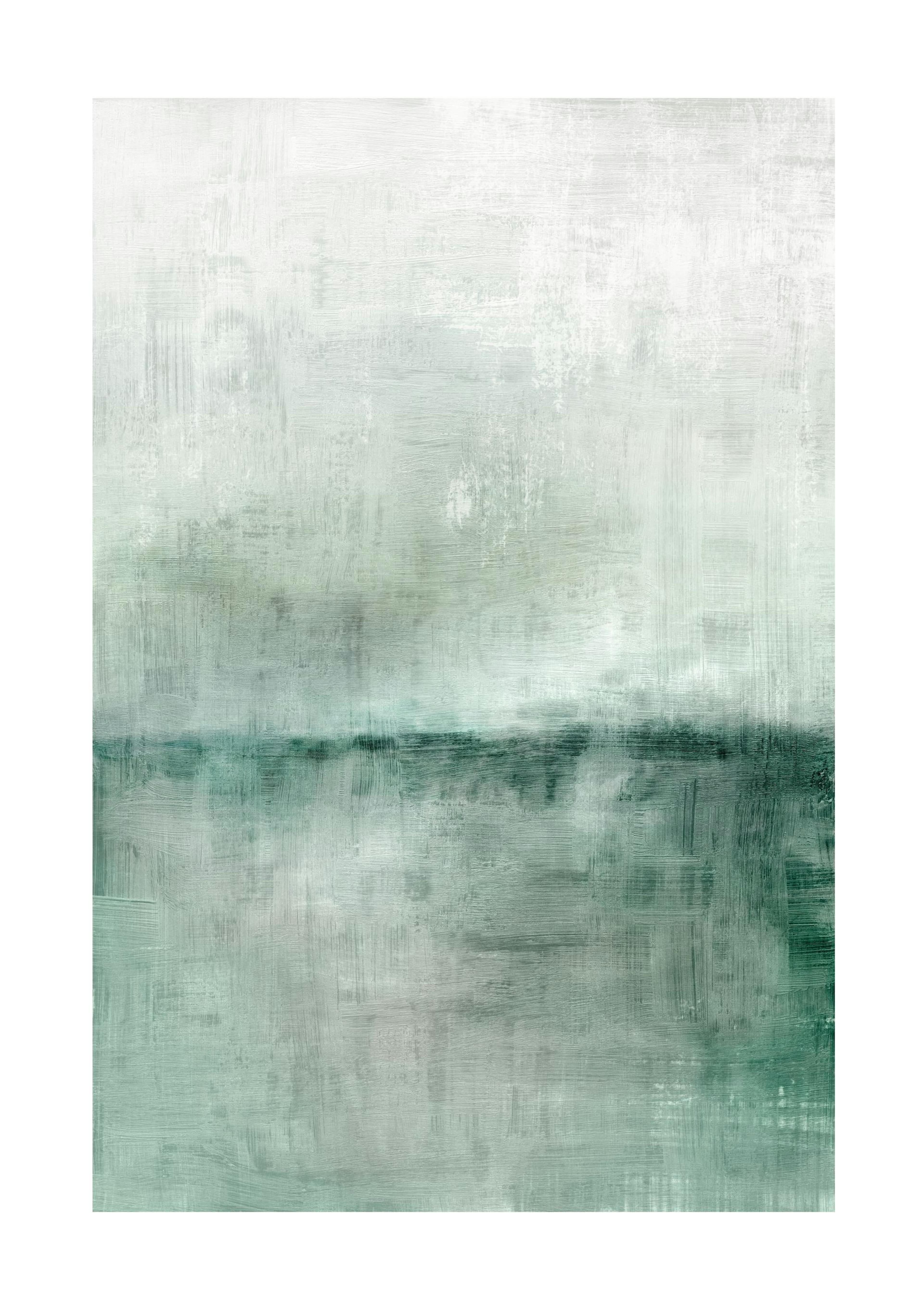 Abstract Scenery Green No1 Poster 0