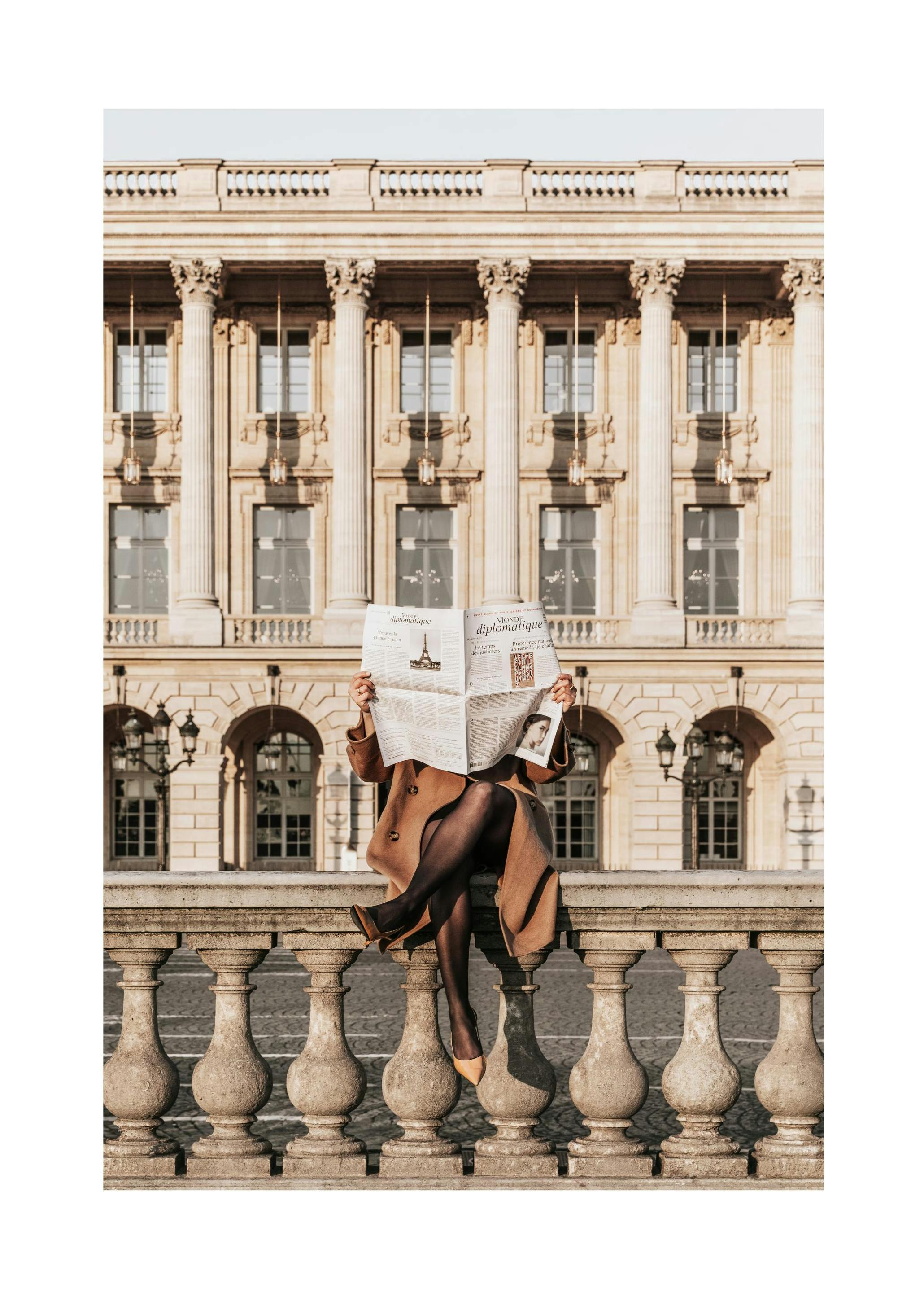 City Reading Print (30x40 cm)