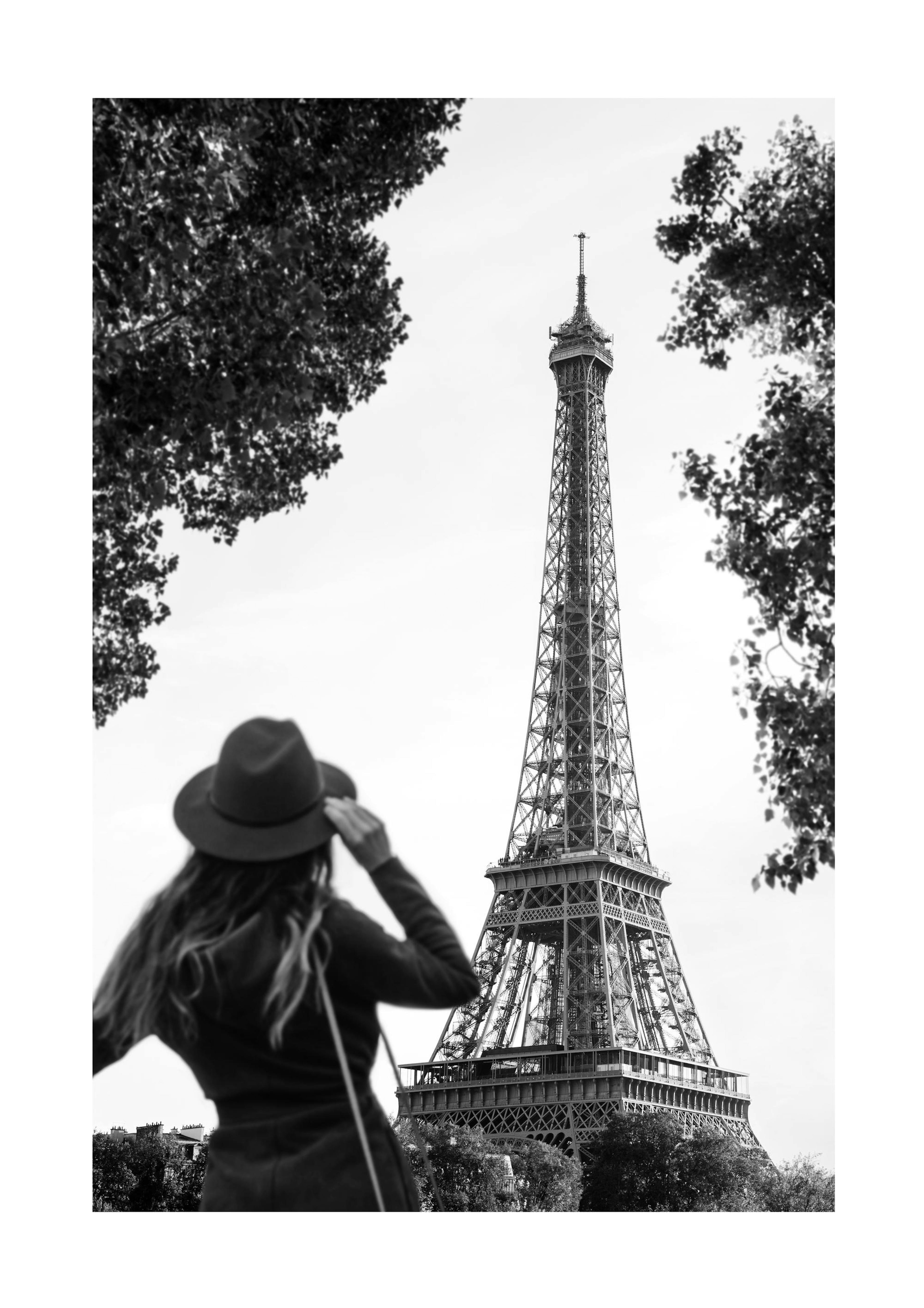 View of the Eiffel Tower Print 0