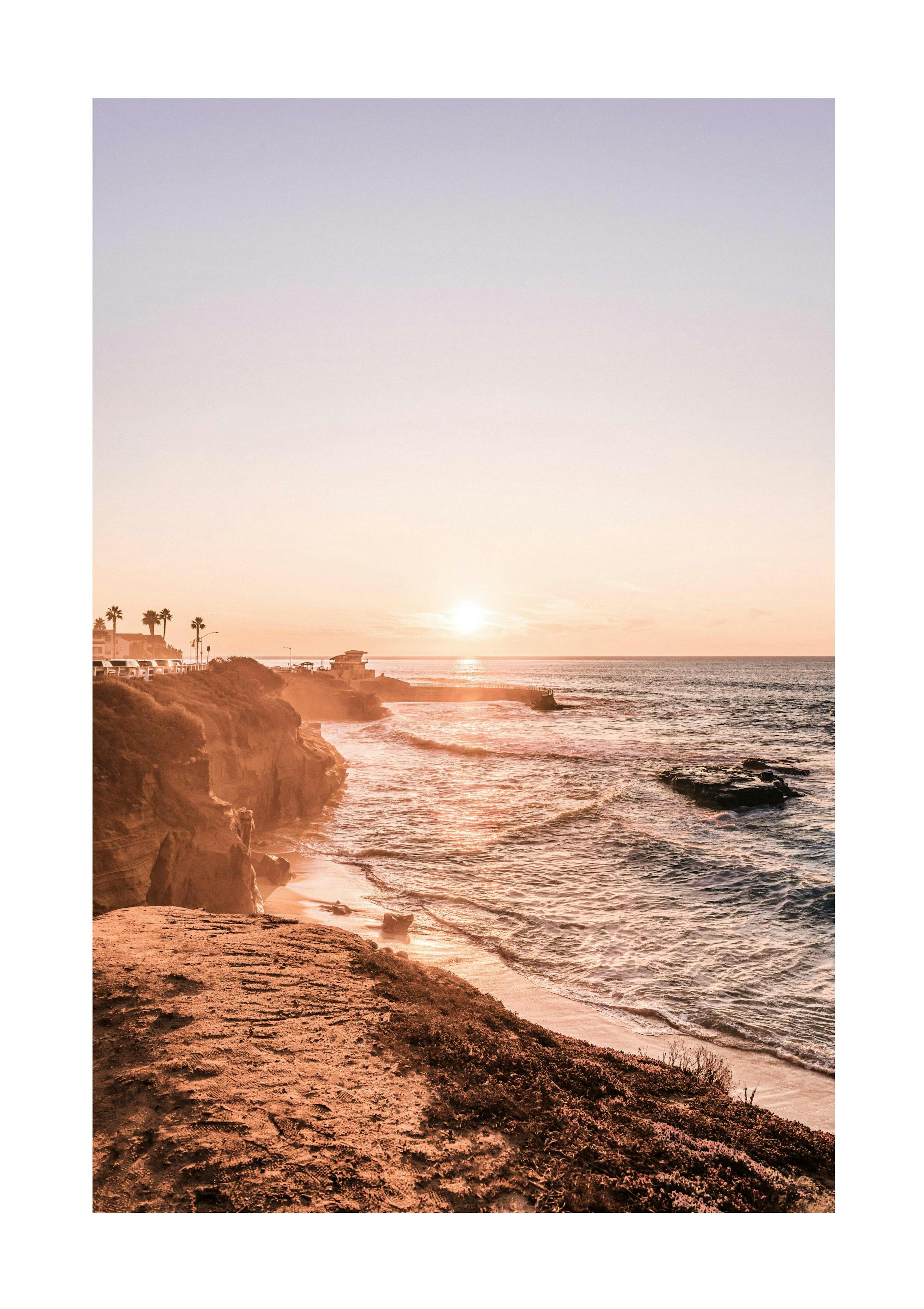 San Diego Sunset Poster 0