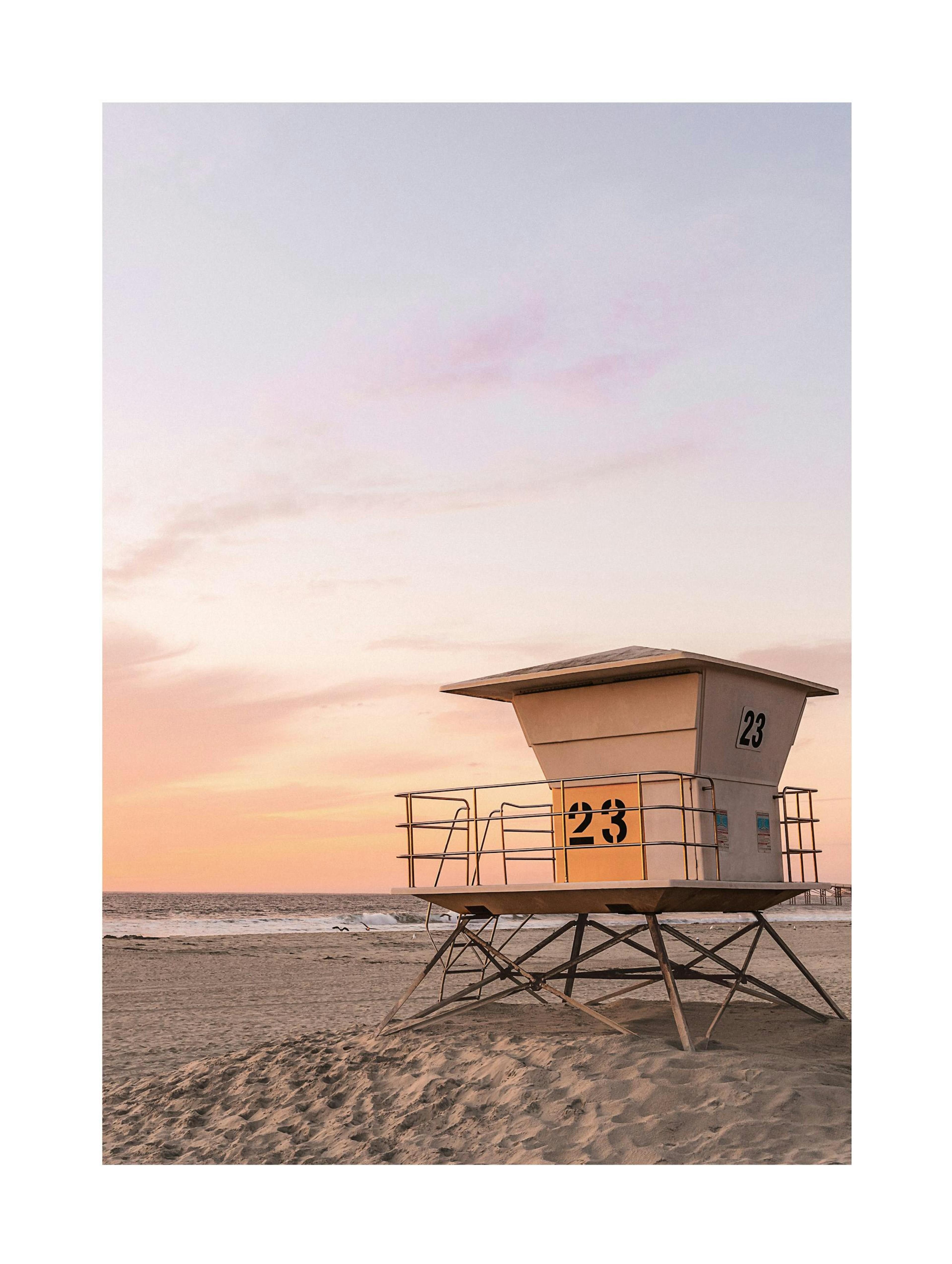 Miami Beach Dusk Affiche