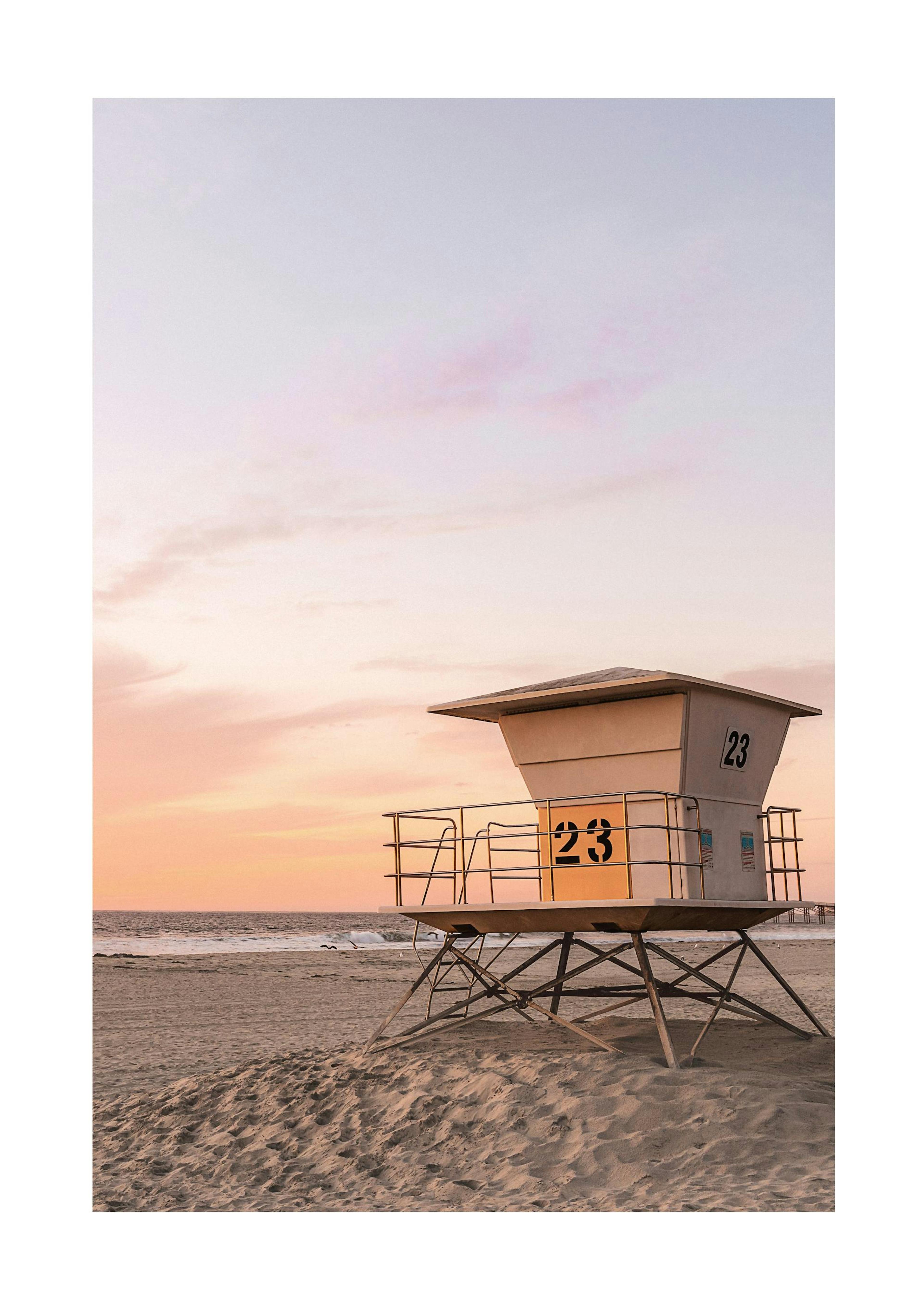 Miami Beach Dusk Poster 0