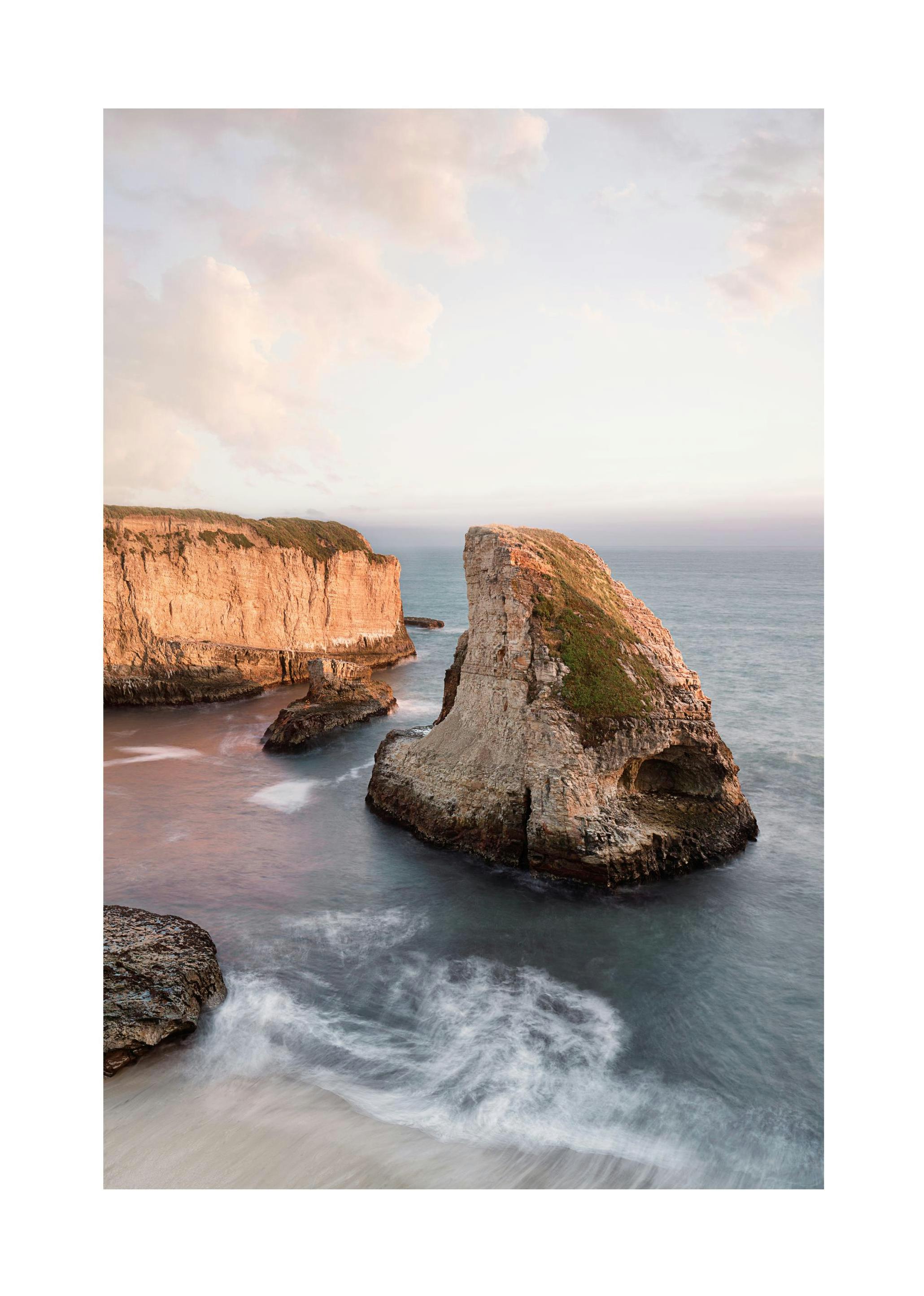 Shark Fin Cove Poster (30x40 cm)- Fotografias e posters do mar