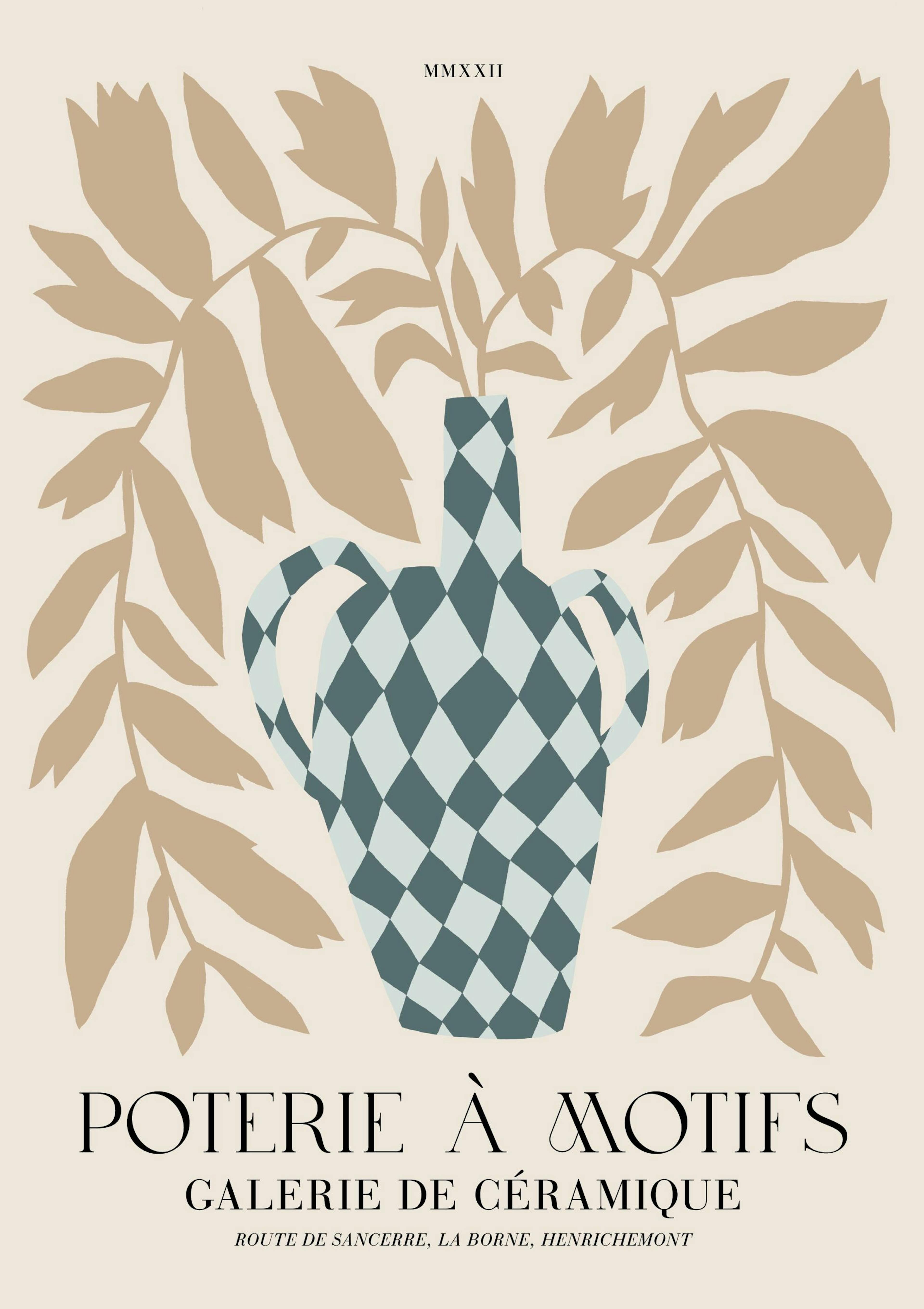 Poterie à Motifs No1 Print