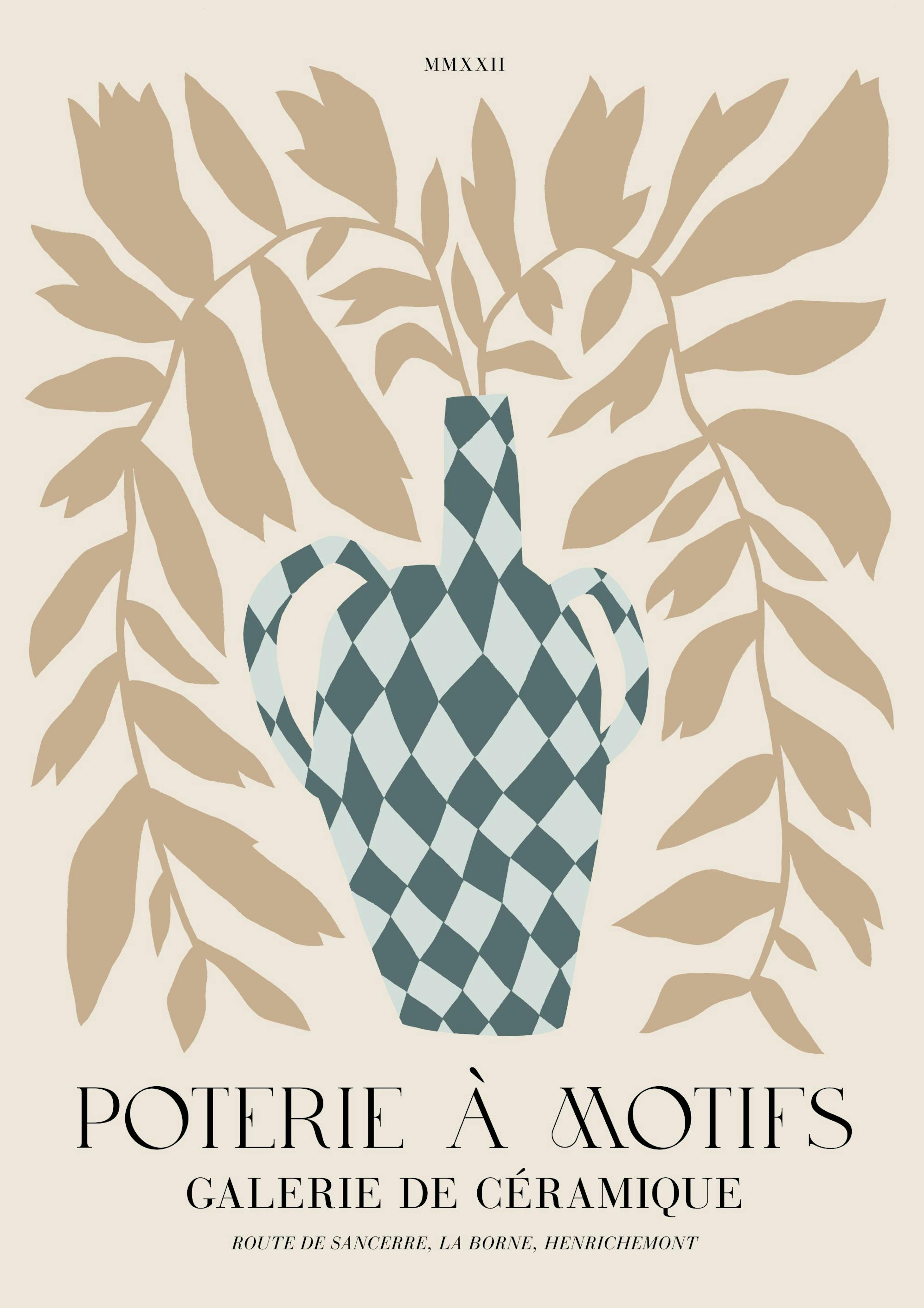 Poterie à Motifs No1 Plakat 0