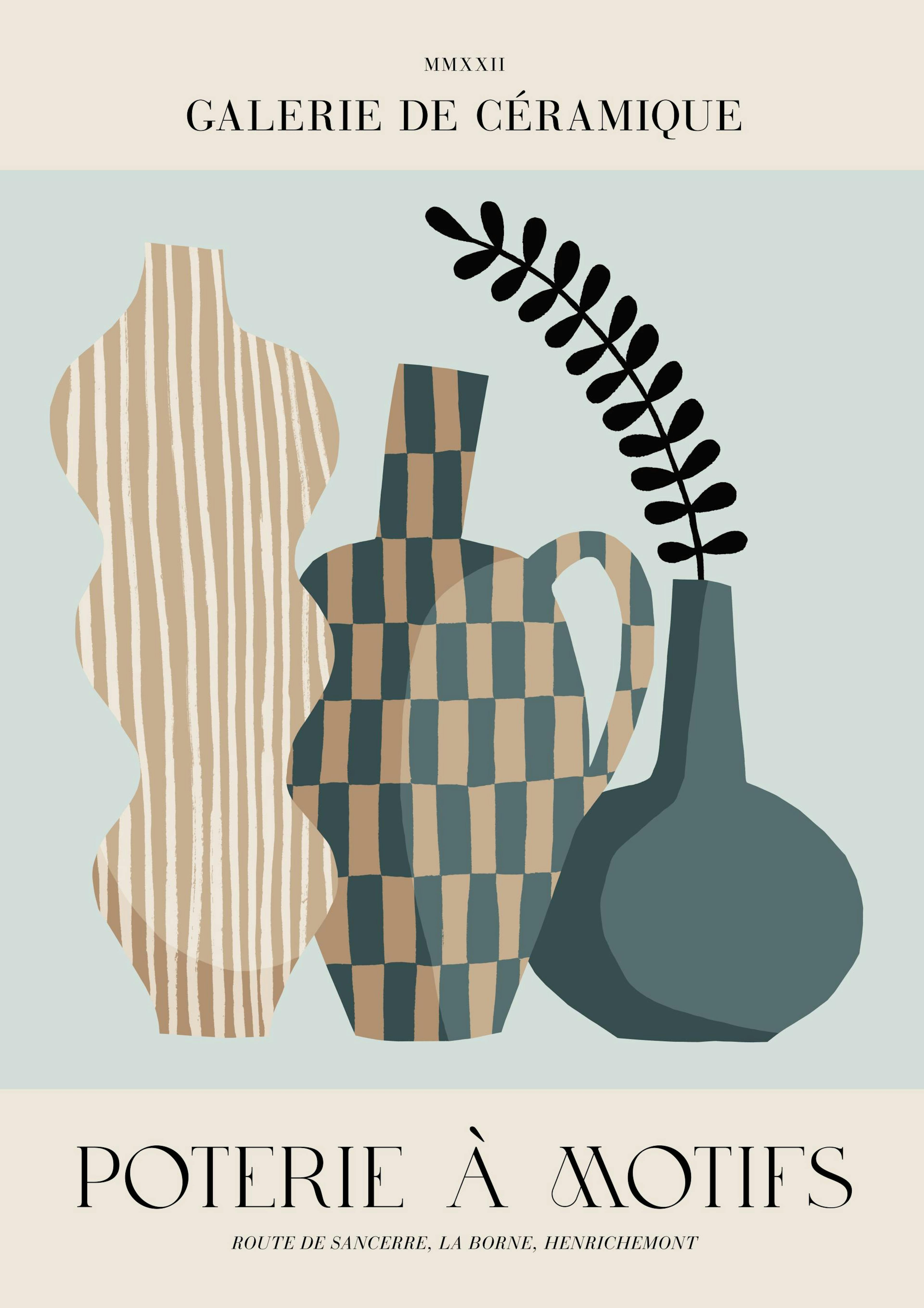 Poterie à Motifs No2 Plakat 0