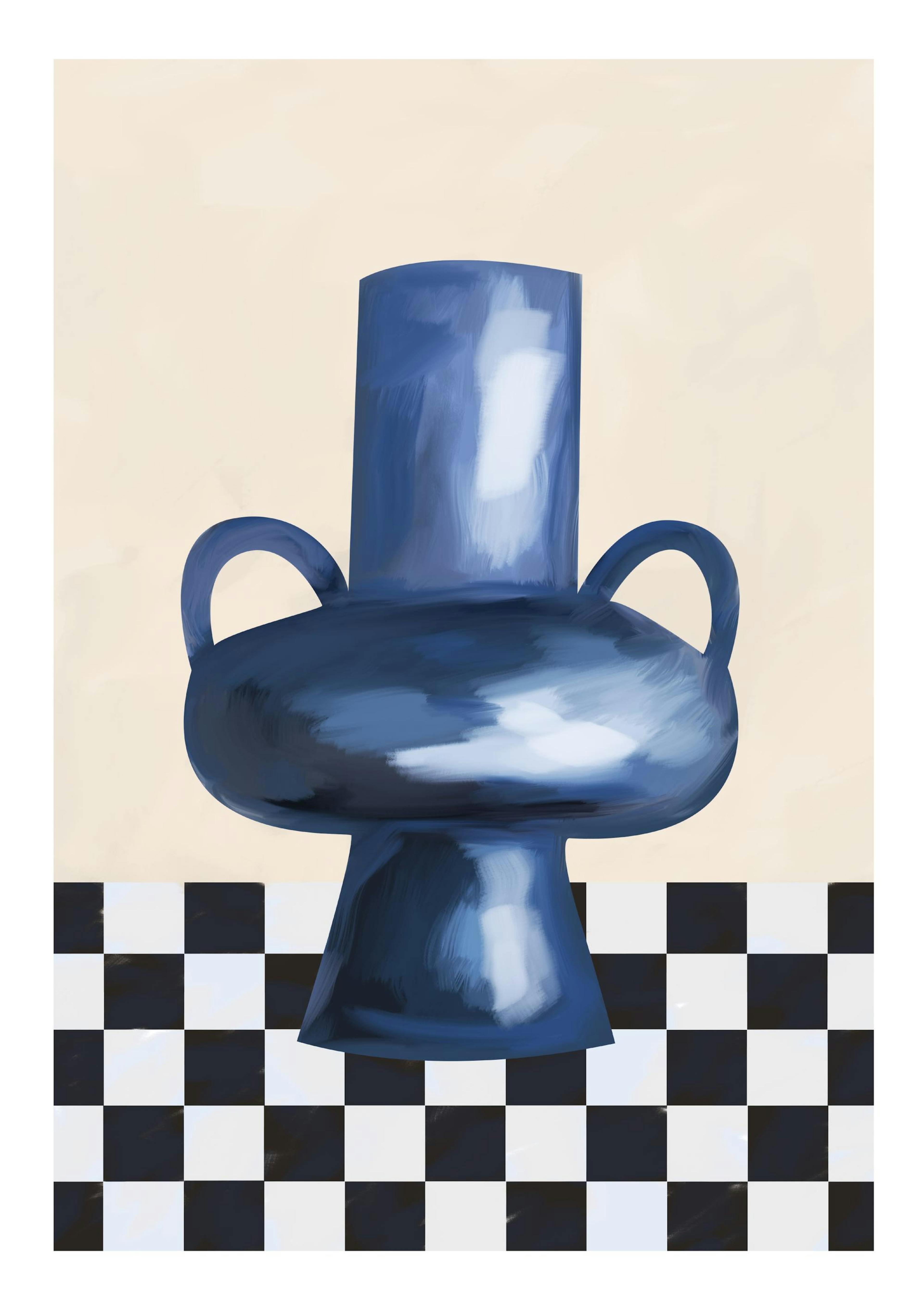 Chequer No1 Poster 0