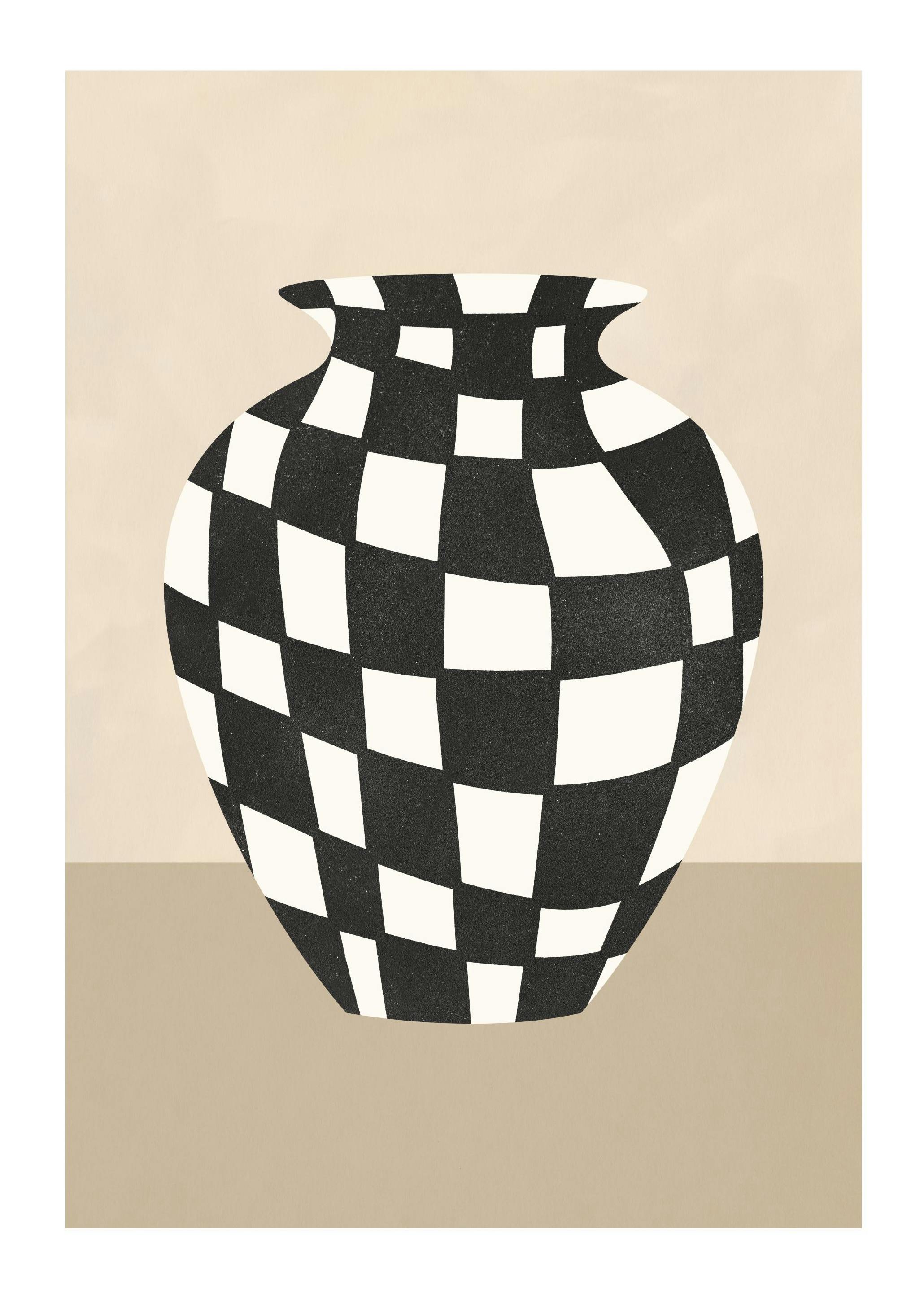 Prints - Chequer No2 (21x30 cm) - Paintings