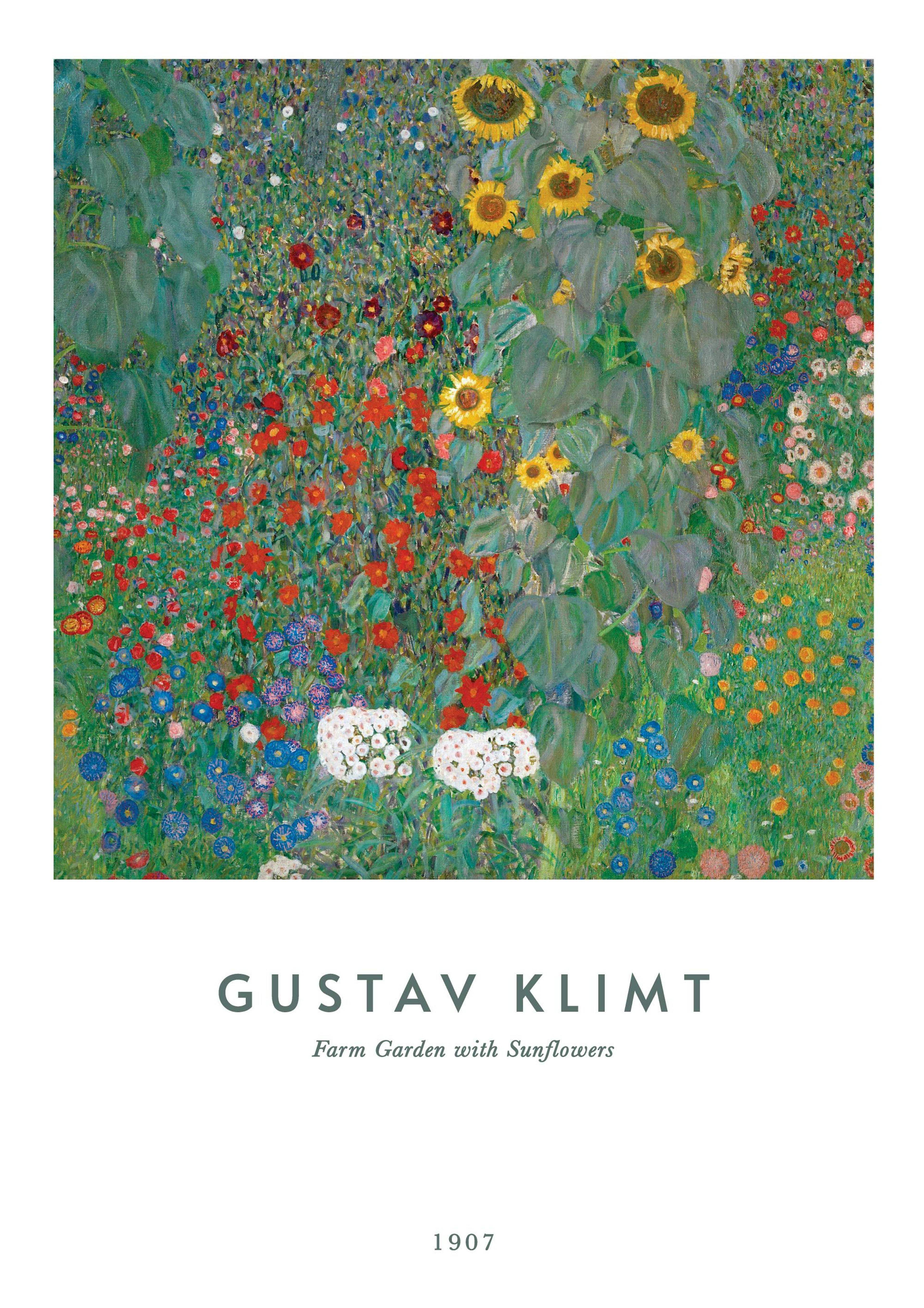Gustav Klimt - Farm Garden with Sunflowers 0