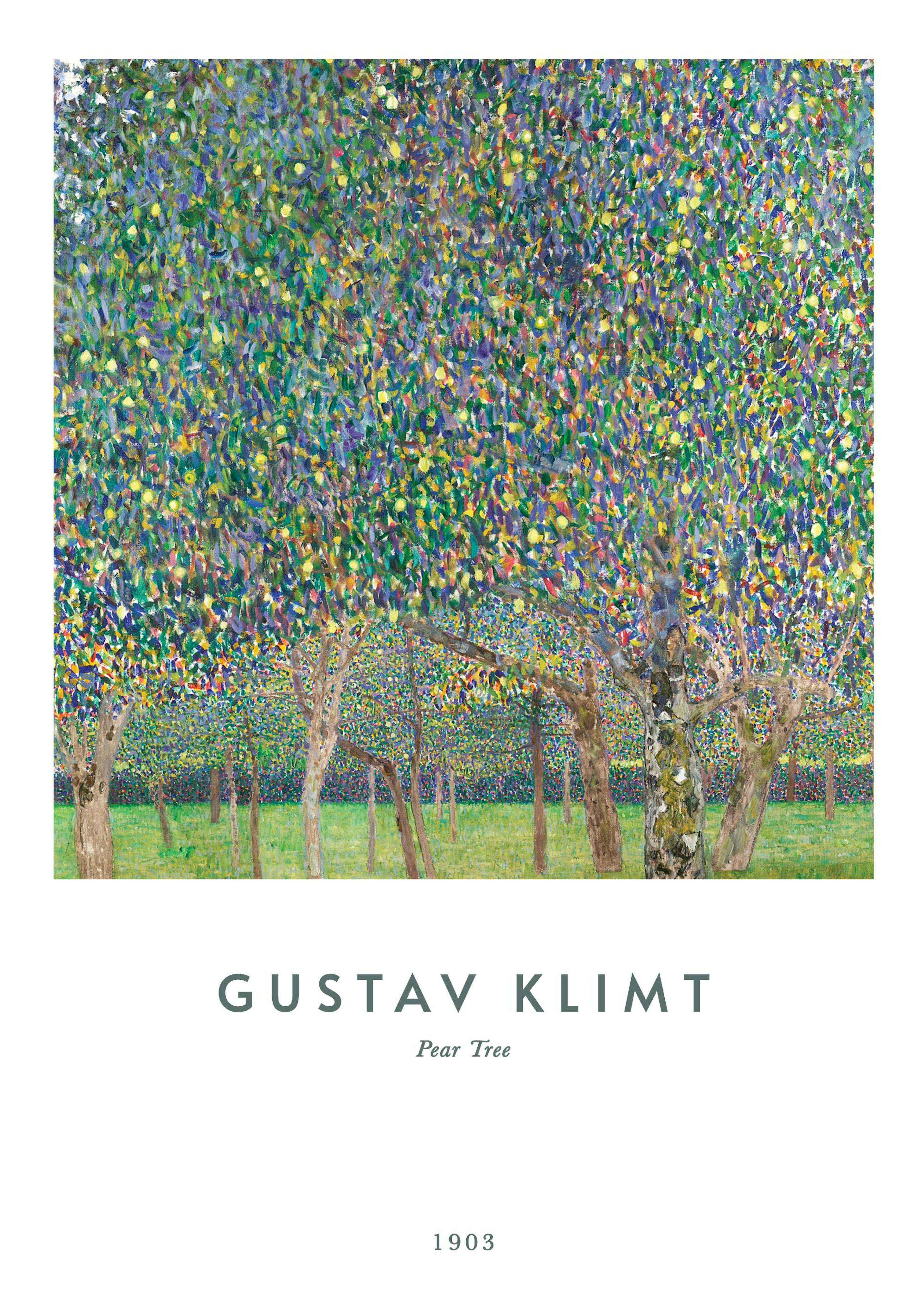 Gustav Klimt - Pear Tree Poster 0