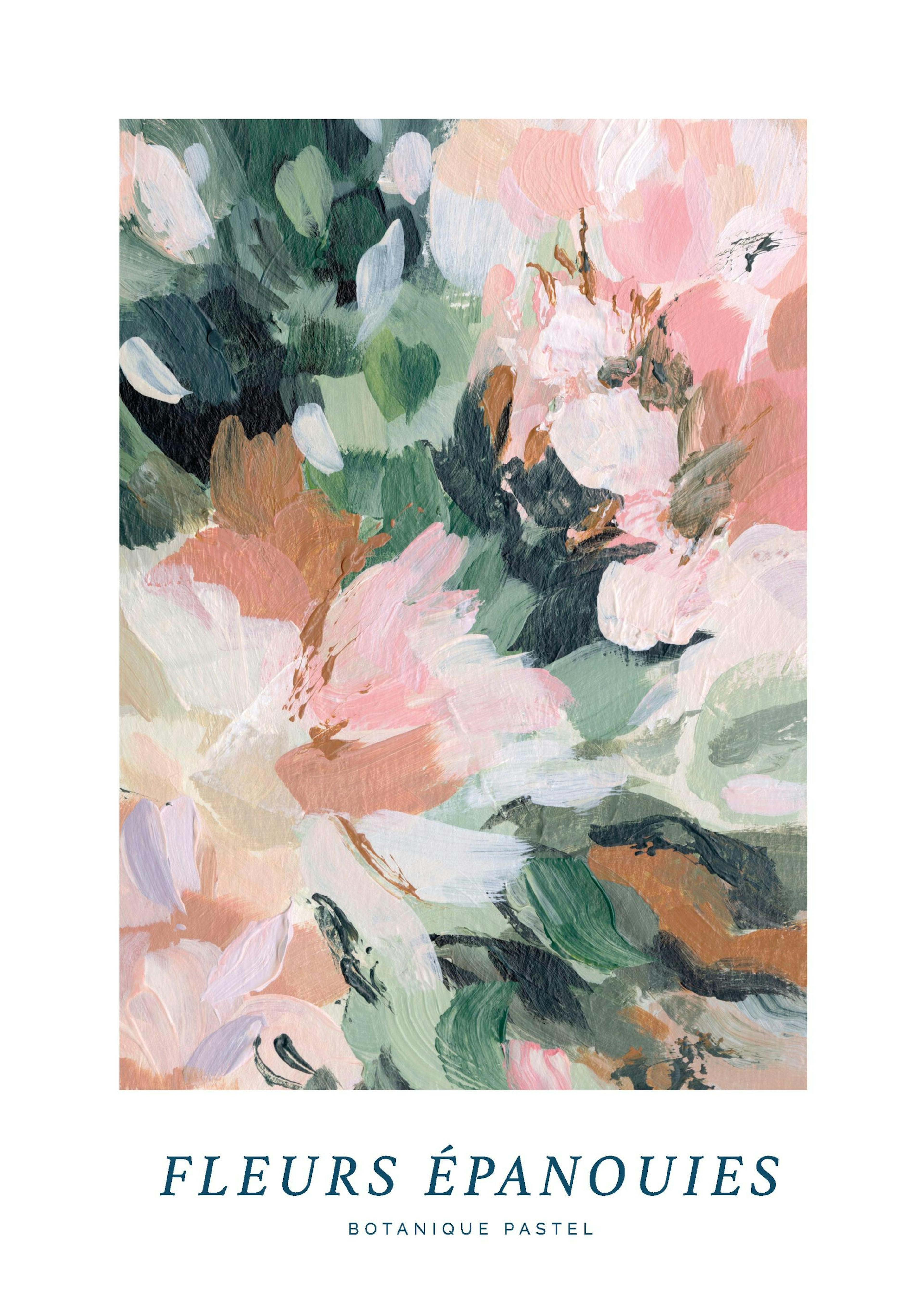 Fleurs Épanouies Poster