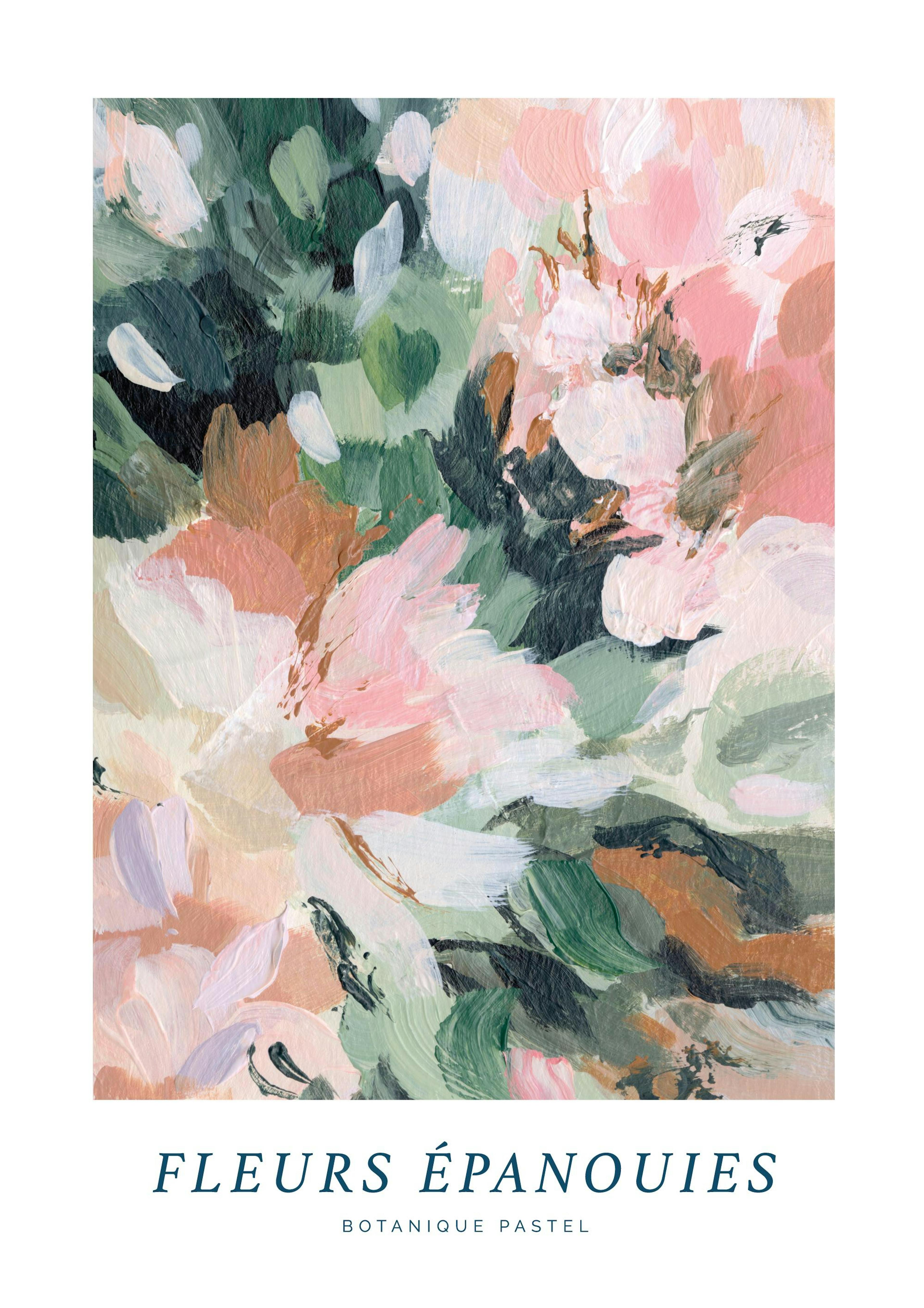 Fleurs Épanouies Juliste 0
