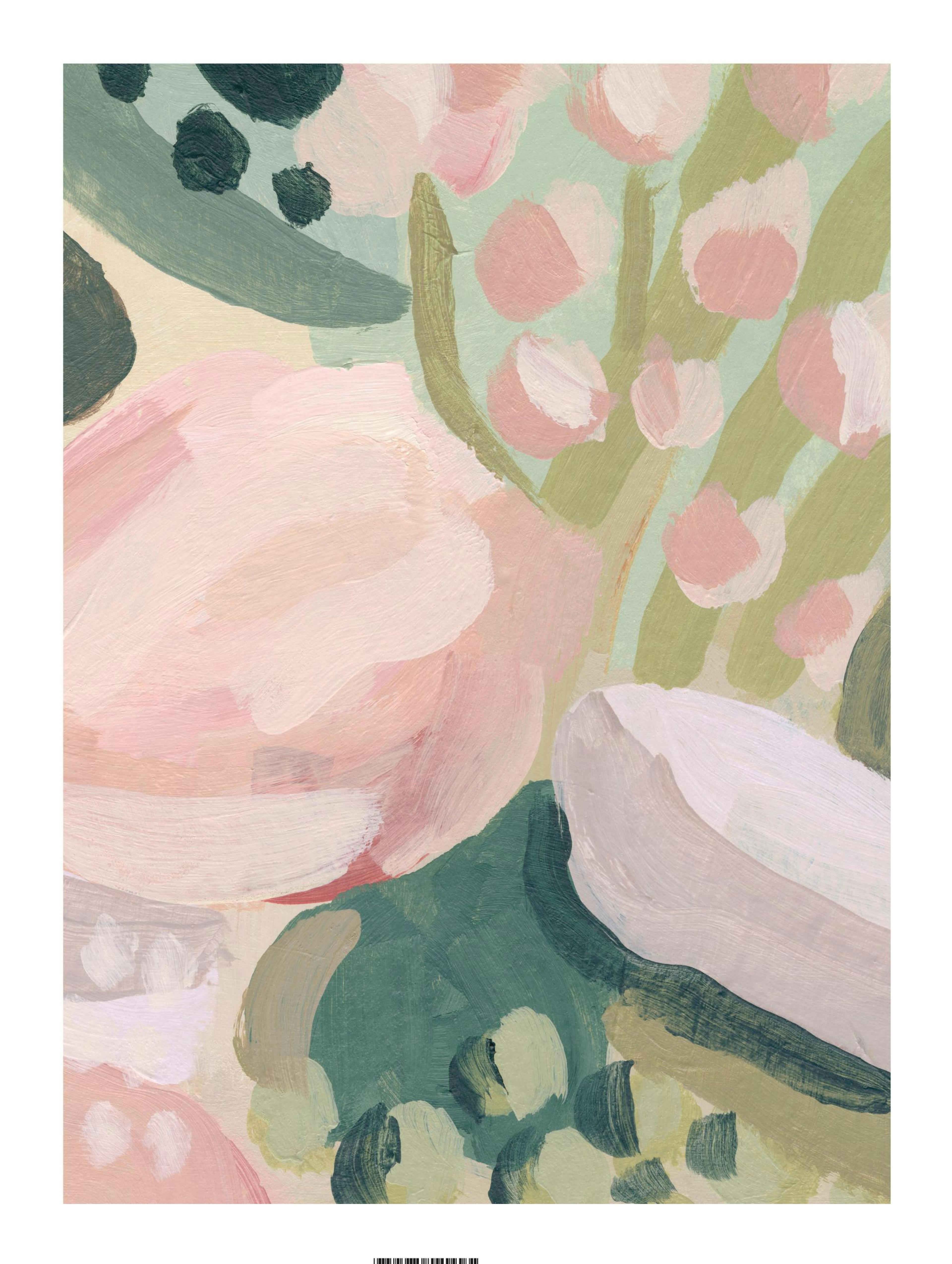 Acrylic Floral Print