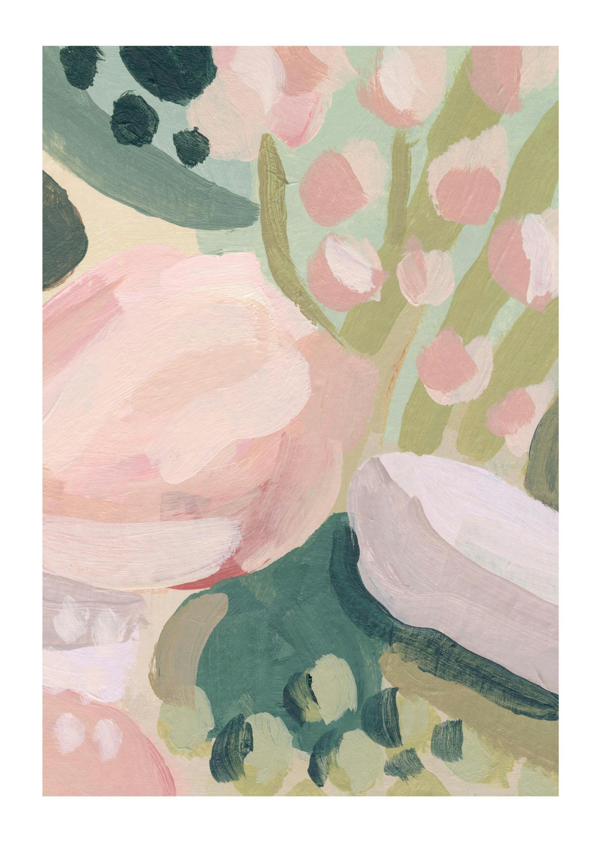 Acrylic Floral plakat (50x70 cm)-Plakaty