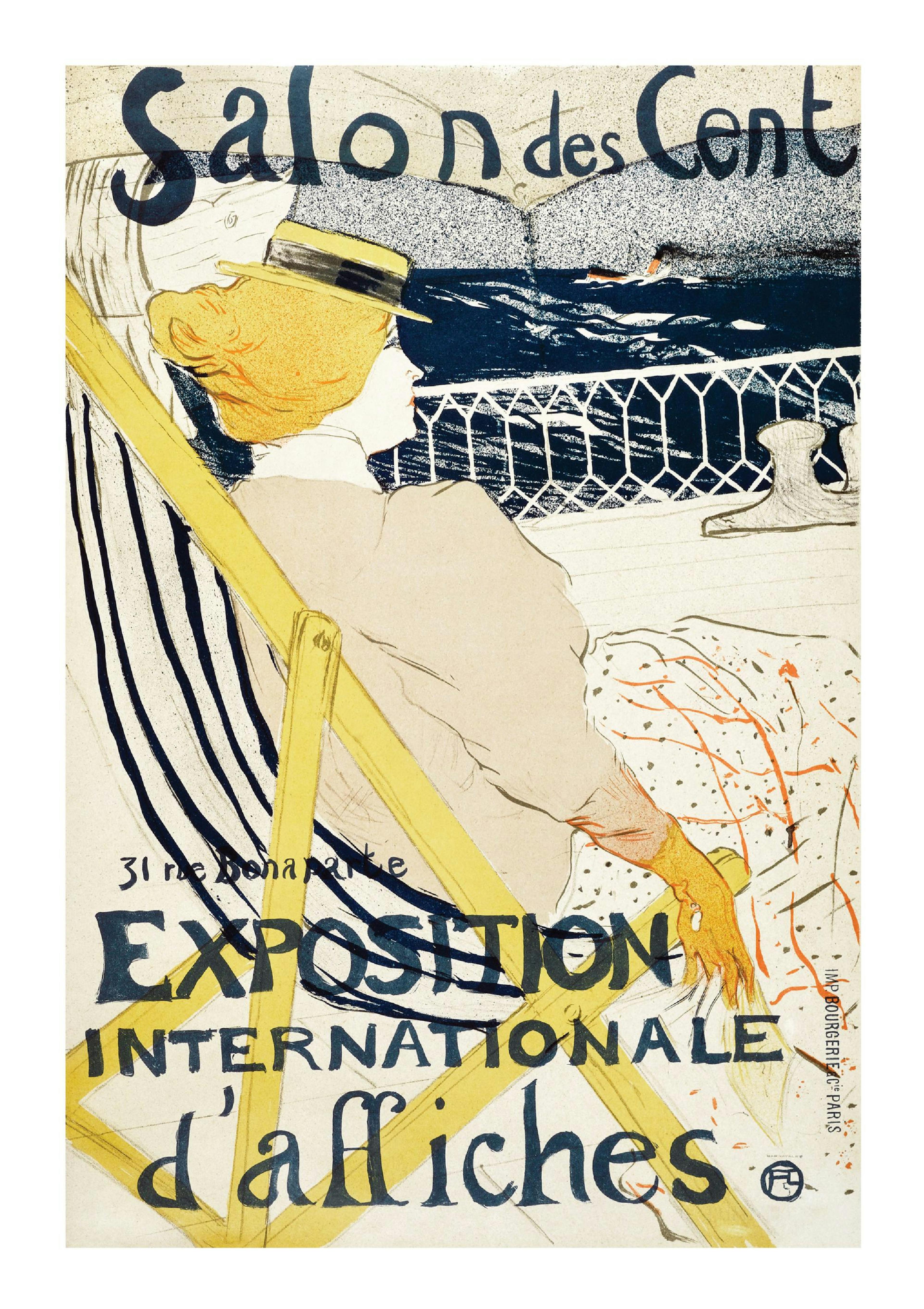 Toulouse-Lautrec - Salon des Cent 포스터