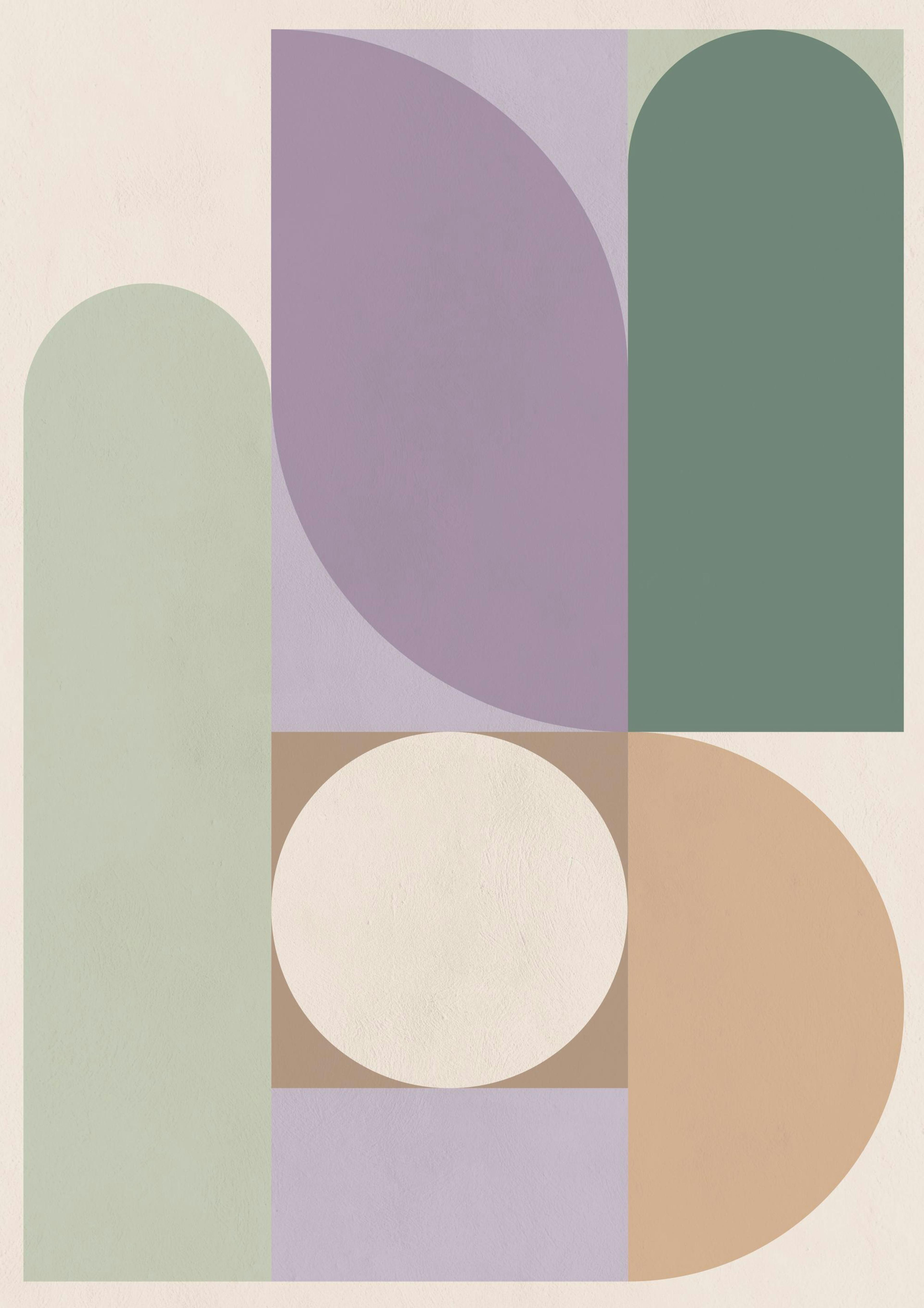 Colorful Shapes No1 포스터 0