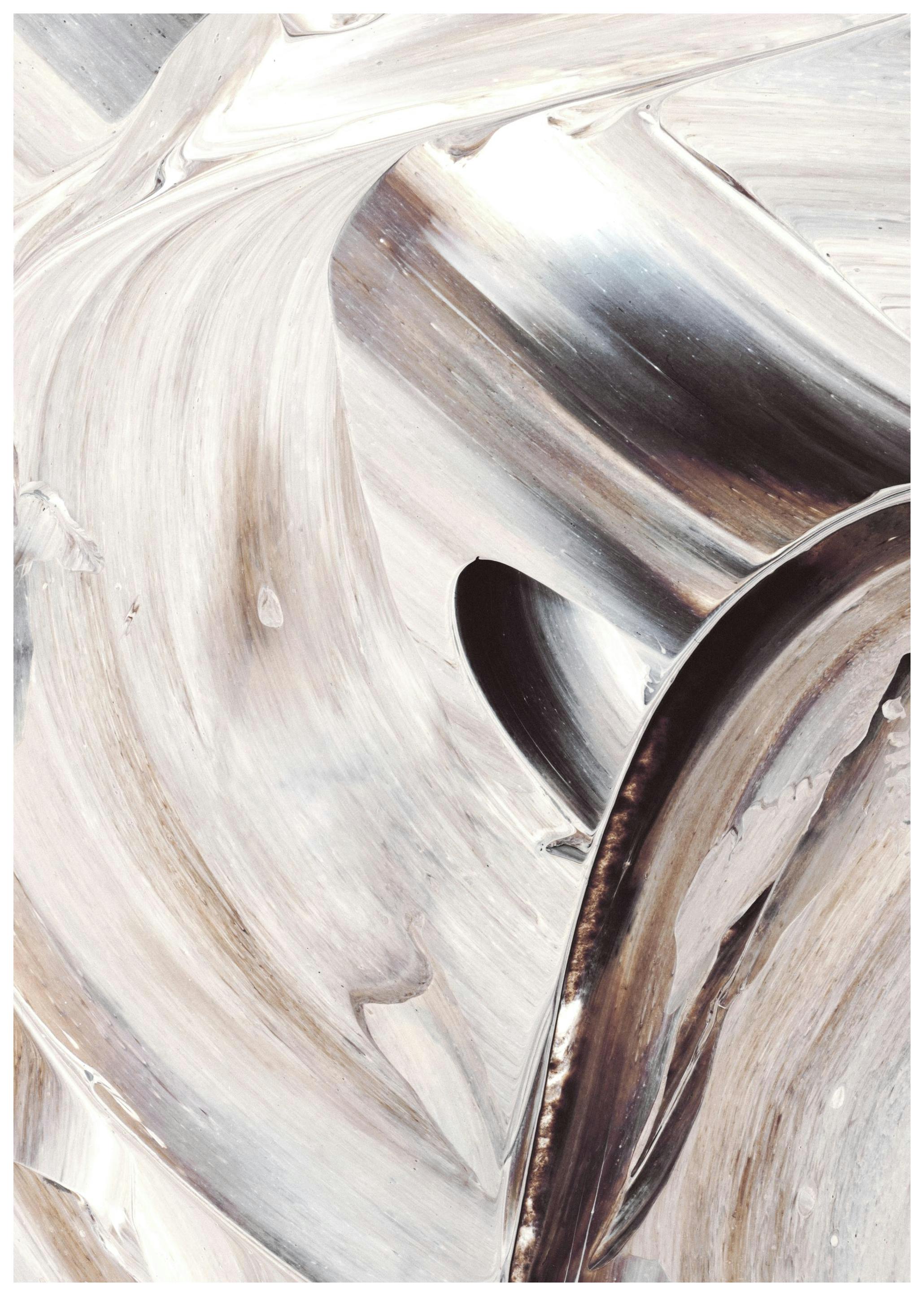 Creamy Roads No1 Plakat (30x40 cm) - Plakater > Kunstplakater > Malerier