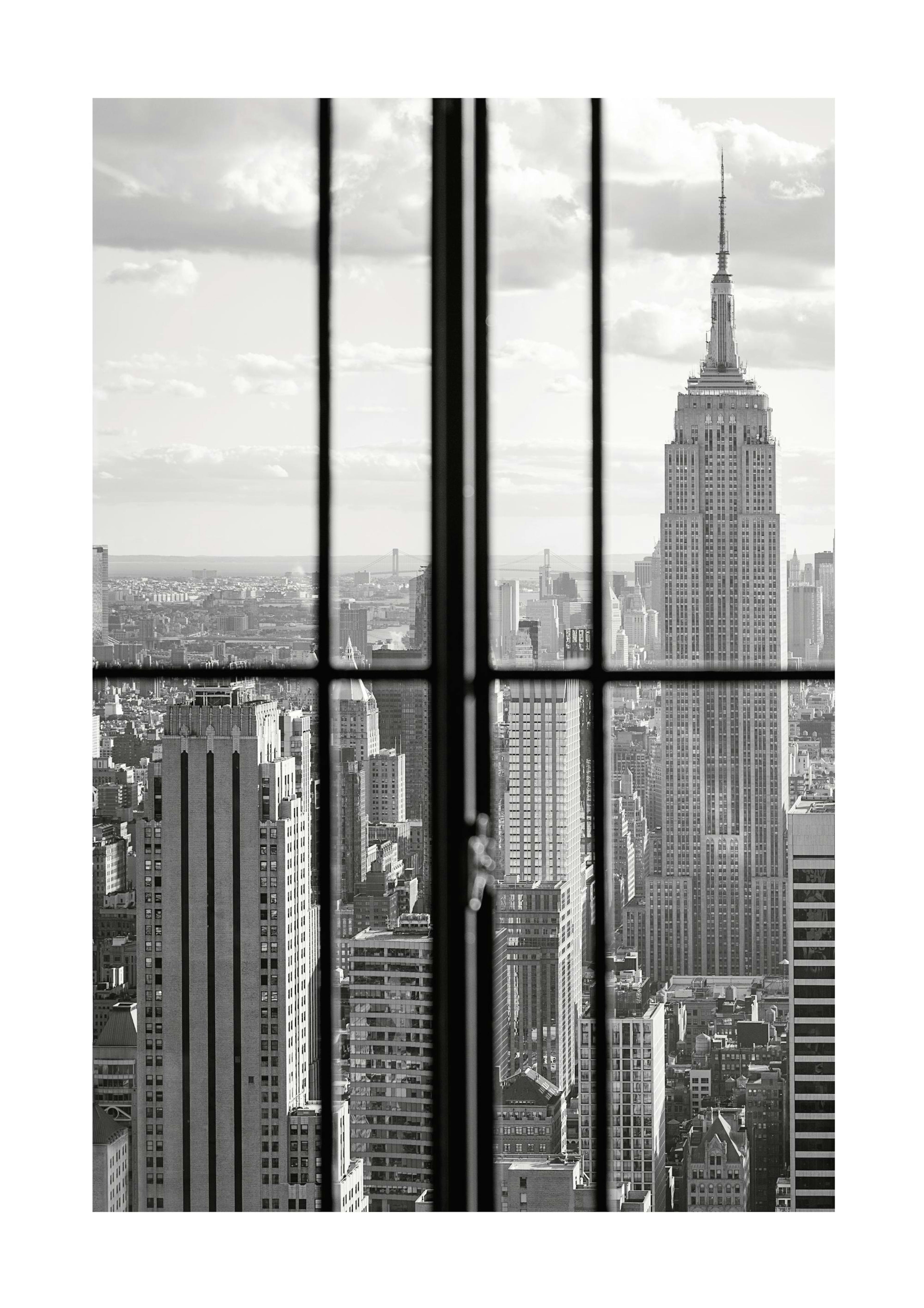 Manhattan Through a Window Poster 0