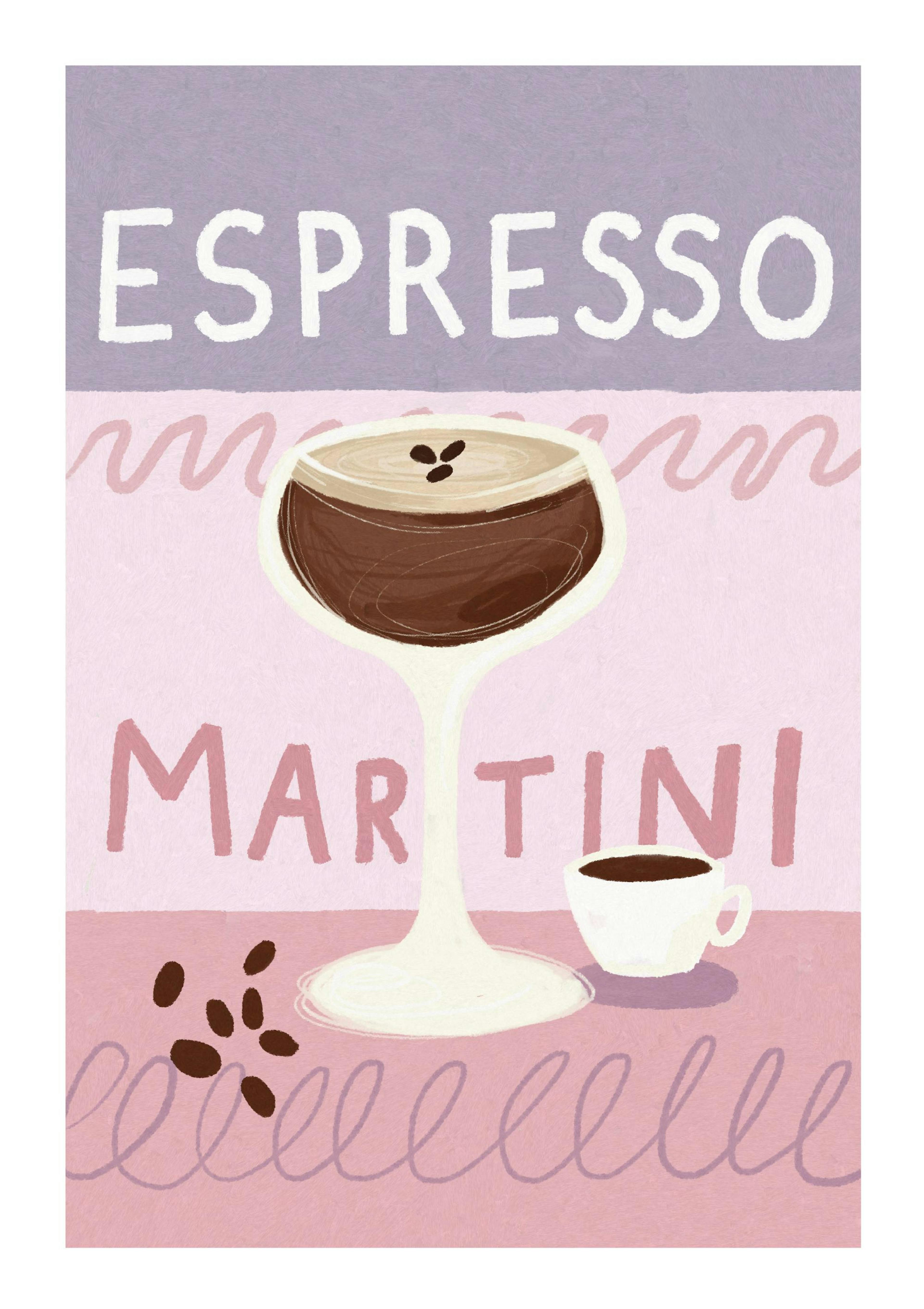 Espresso Martini Cocktail Print