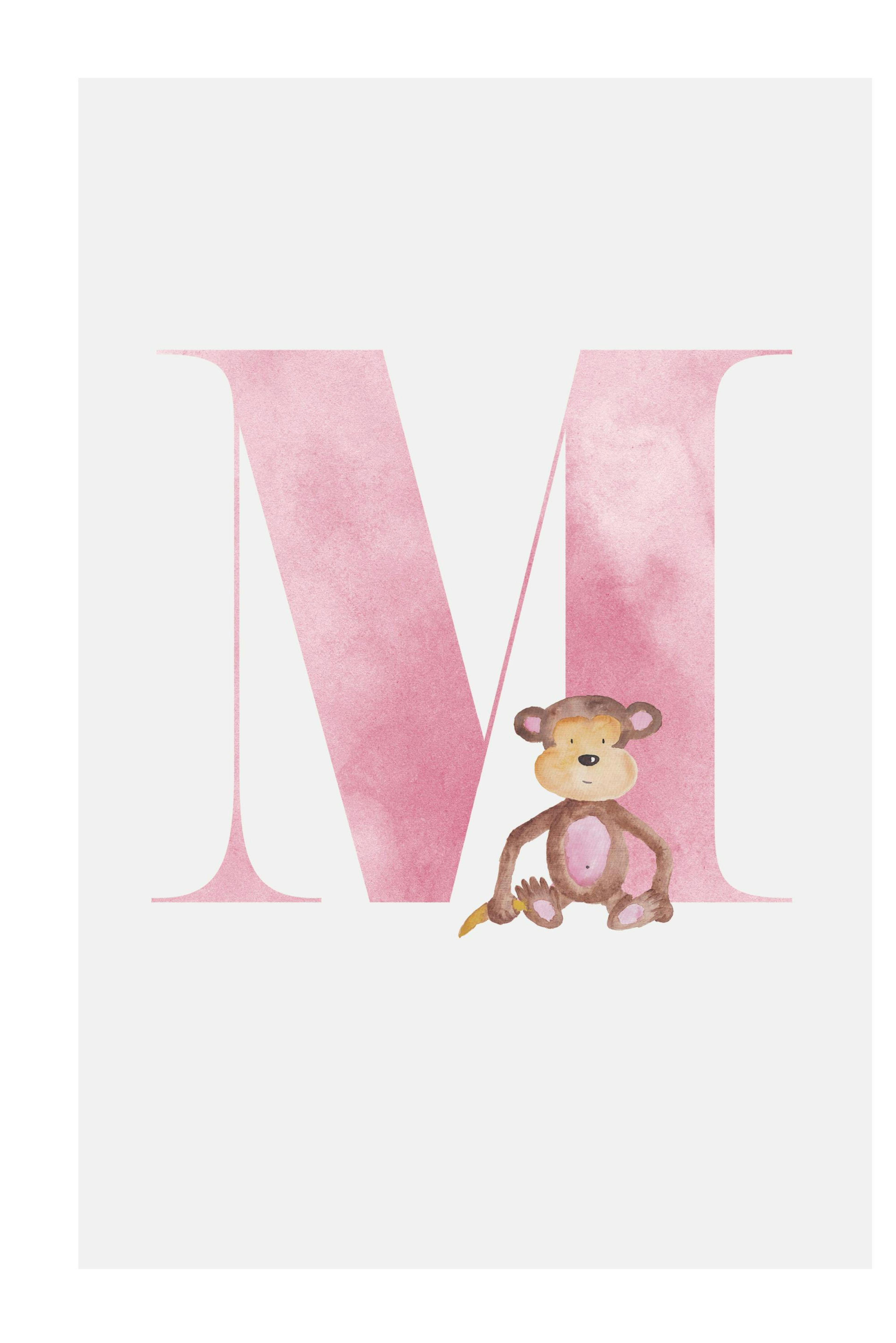 Alphabet M Poster