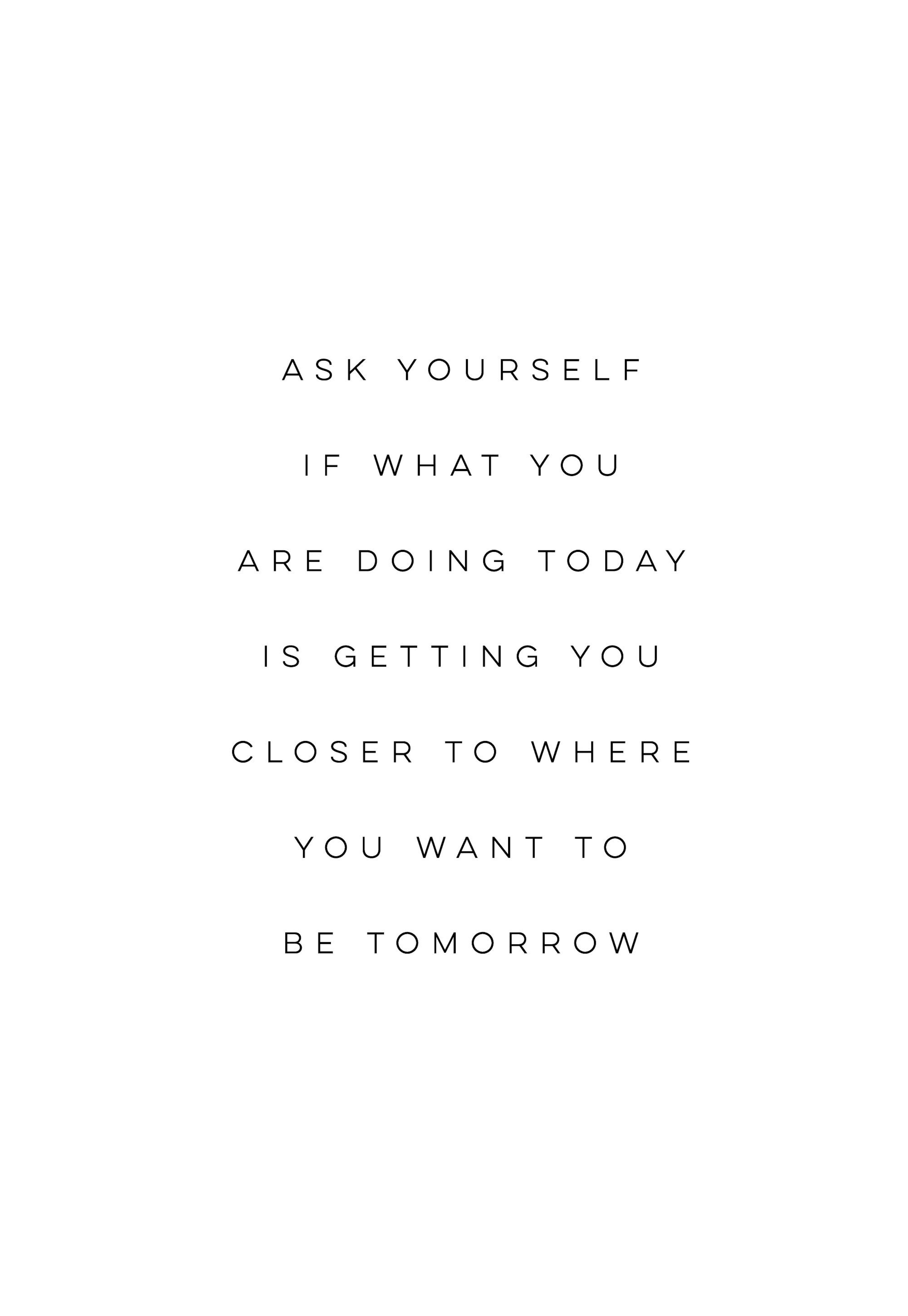 Ask Yourself Print 0