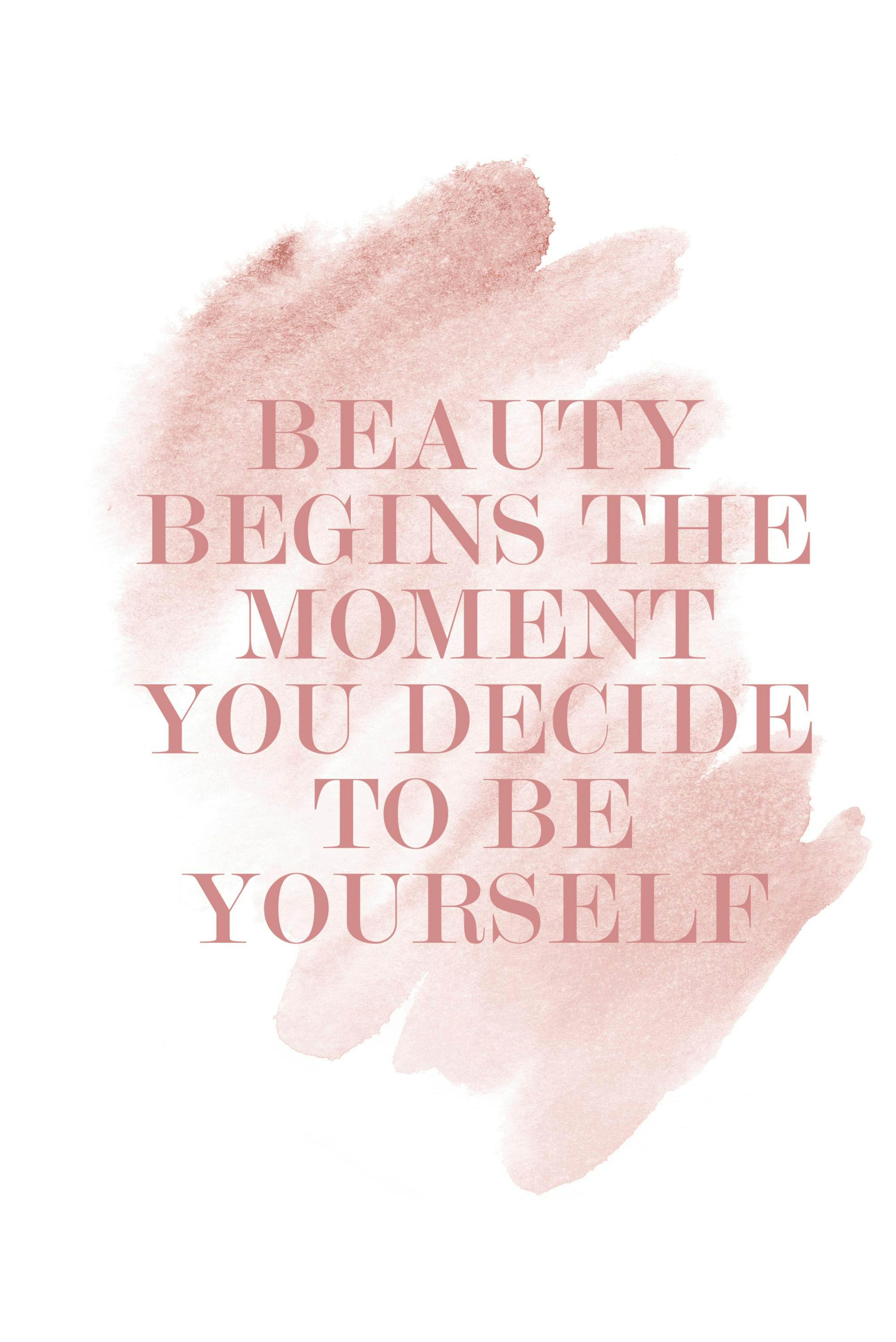 Beauty Begins Print