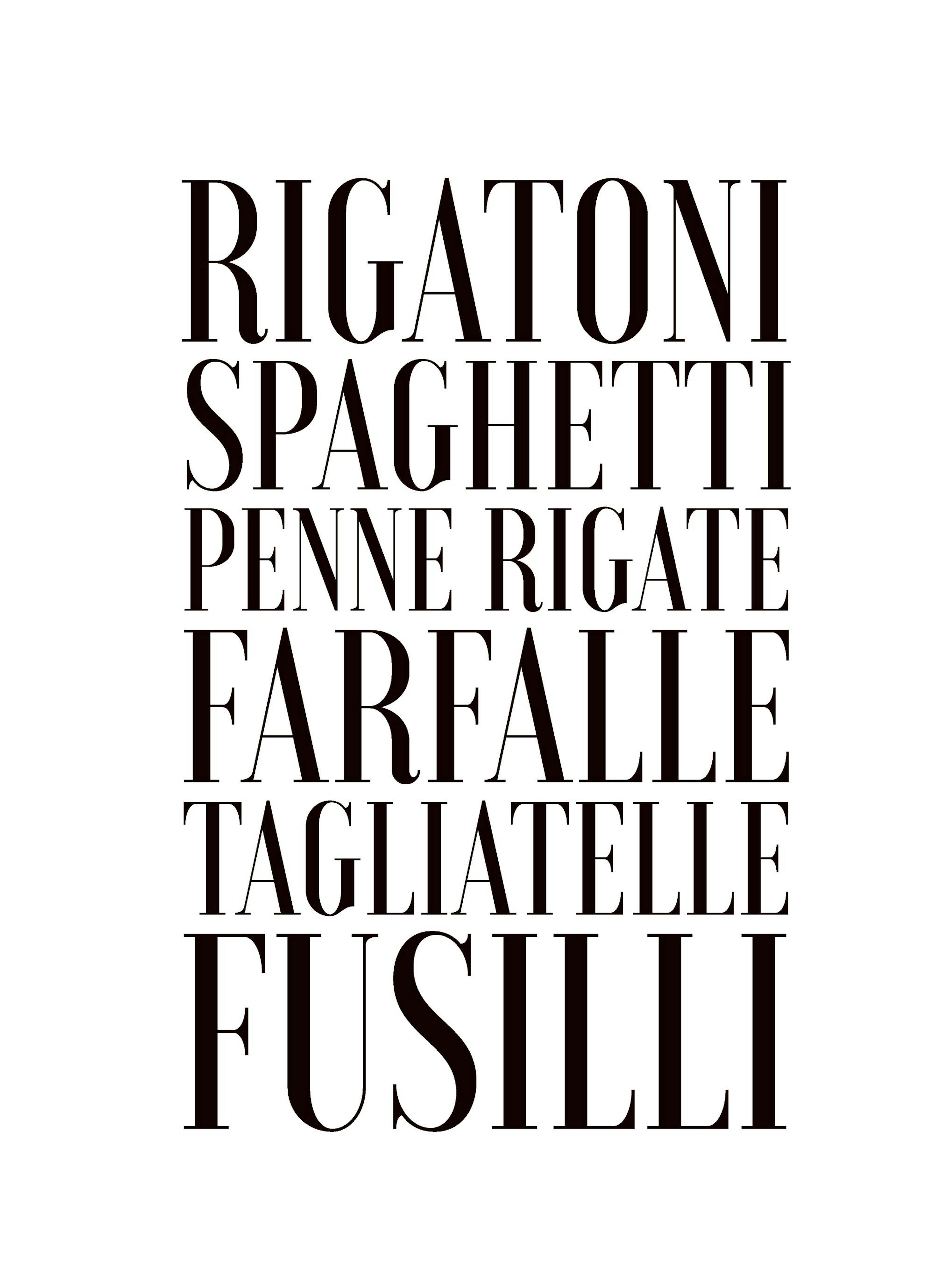Pasta Print